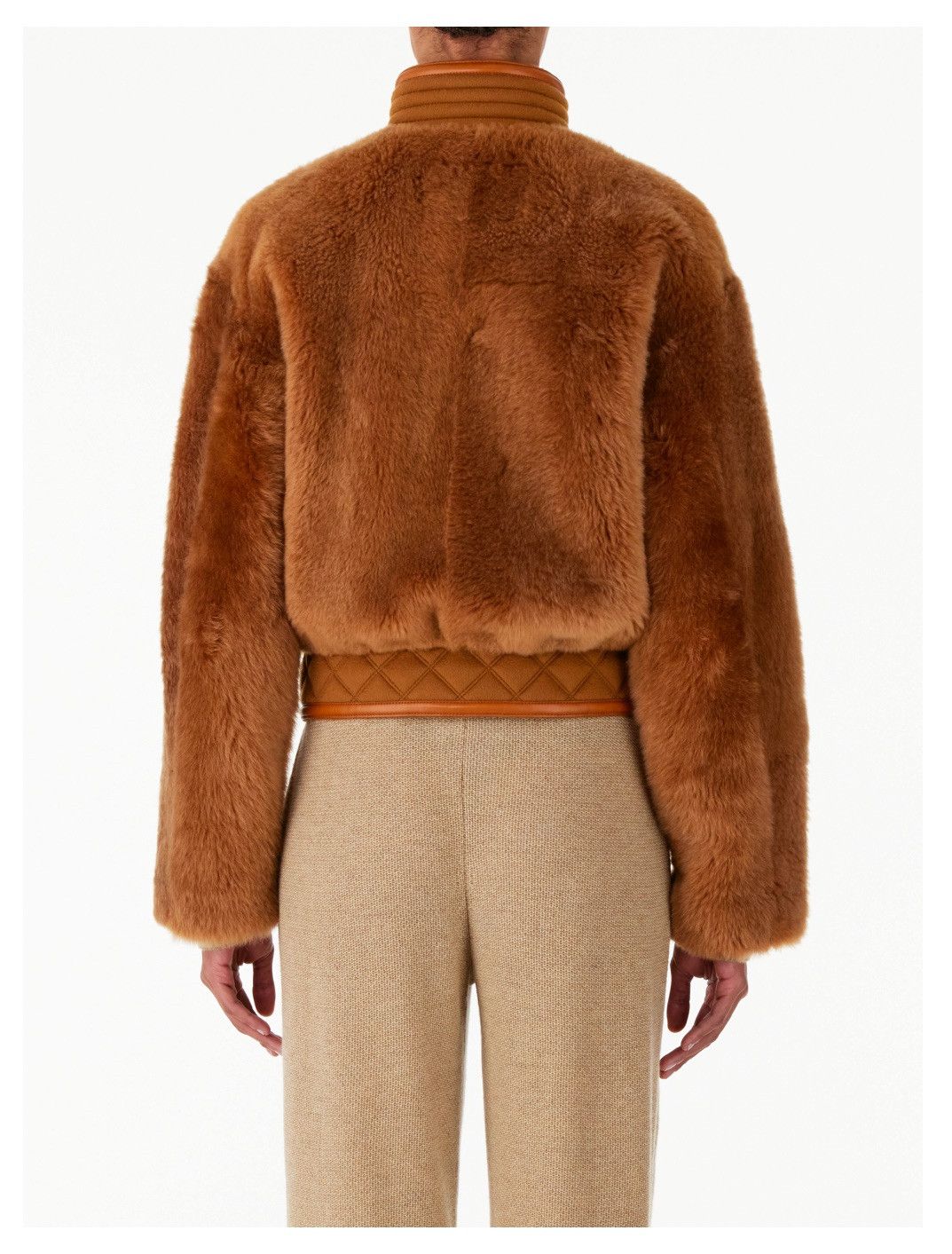 Loro Piana o1srvl11e0125 FAM8545 Jesper Shearling Jacket in Brown Size L / US 10 / IT 46 - 5 Thumbnail