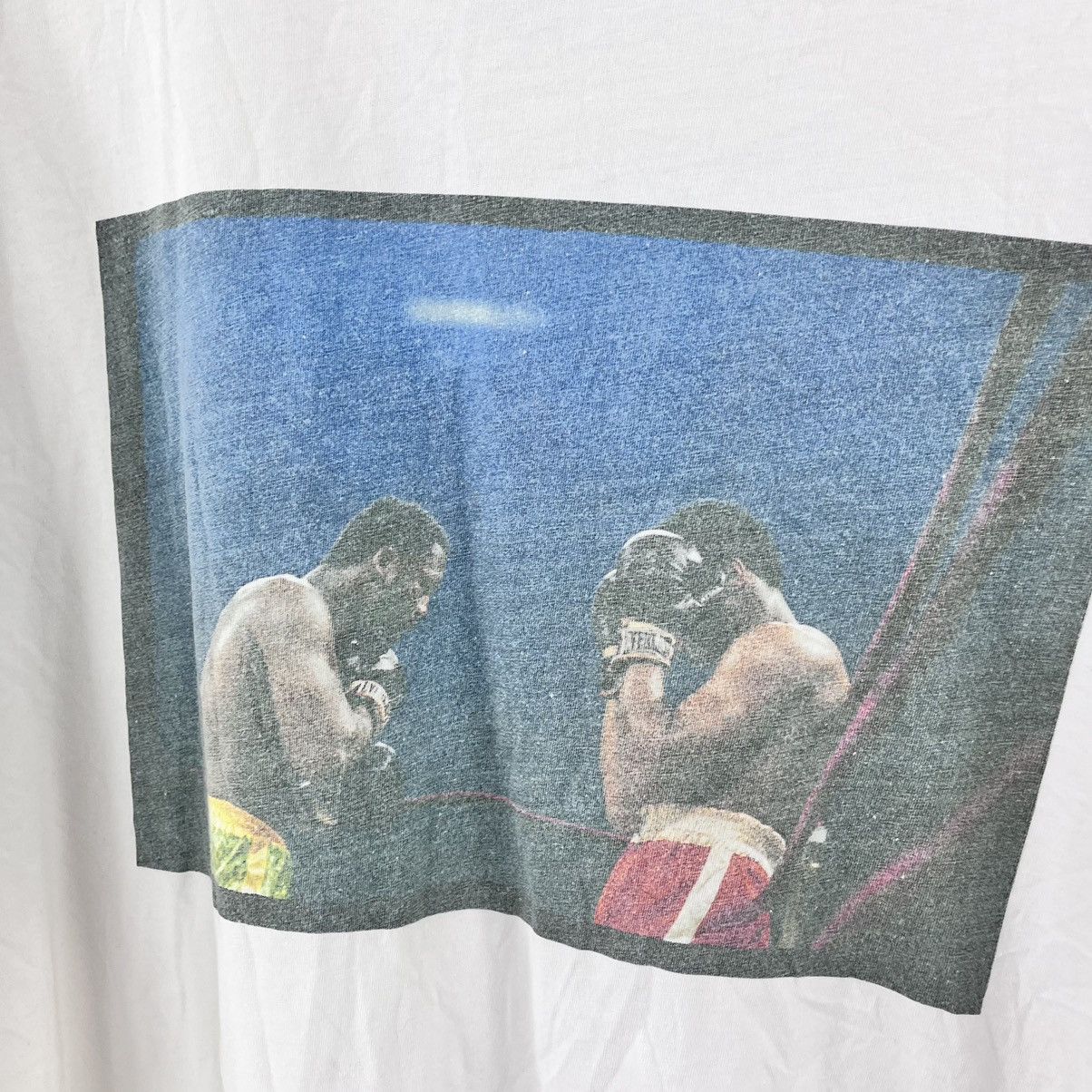 Asos ASOS Muhammad Ali T-Shirt Big Logo “Ali vs Joe Frazier” Size US XXL / EU 58 / 5 - 4 Thumbnail