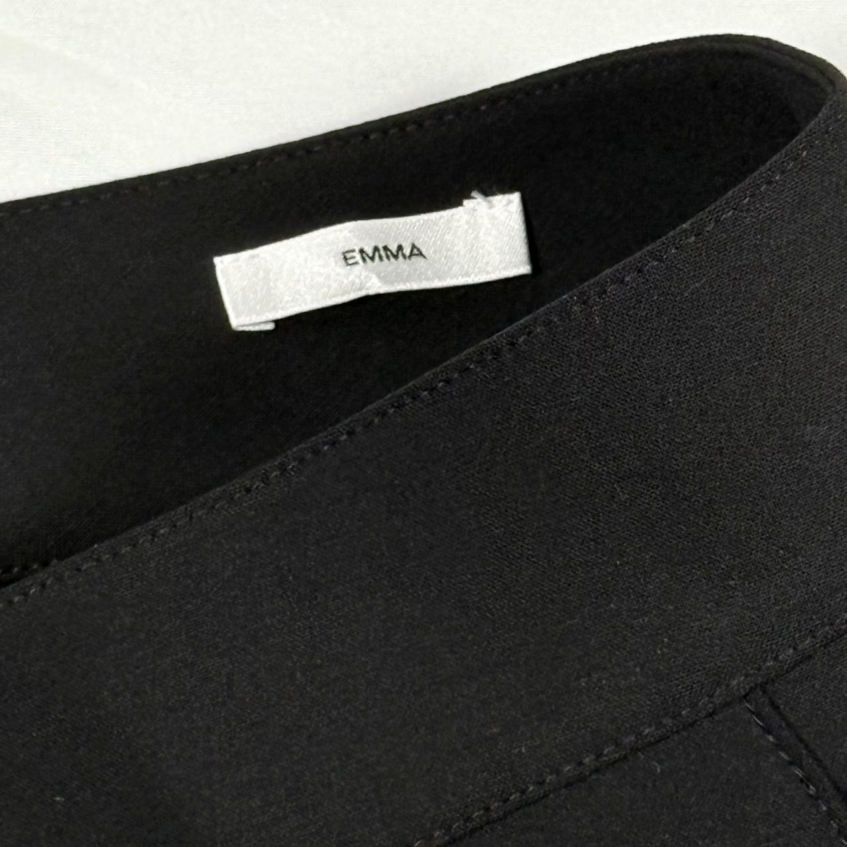 St. John St John Collection Pants Trouser 12 Black Wool Stretch Dress Straight Leg Career Size 34" / US 12 / IT 48 - 6 Thumbnail