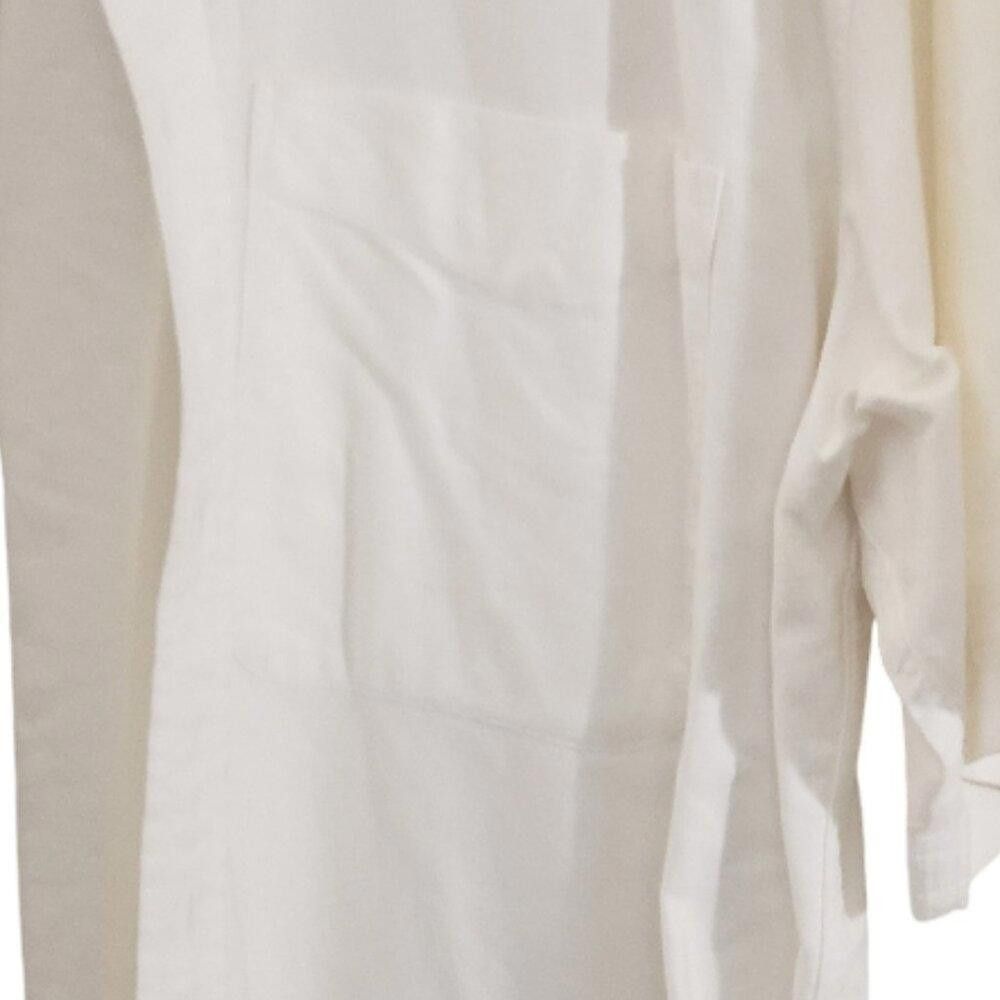 Faded Glory CT1877 Faded Glory Cream Short Sleeve 100% Cotton Shirt Size US XL / EU 56 / 4 - 3 Thumbnail