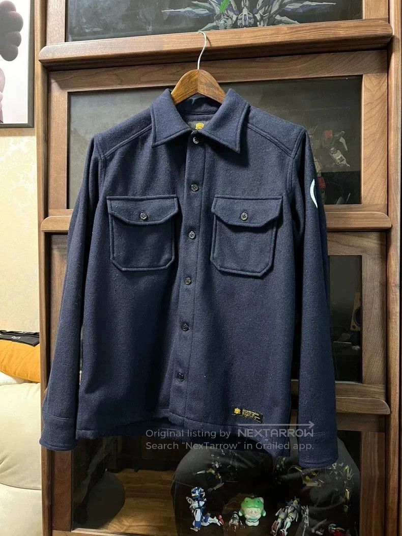 Neighborhood NEIGHBORHOOD Wool Shirt Size L. Size US L / EU 52-54 / 3 - 1 Thumbnail