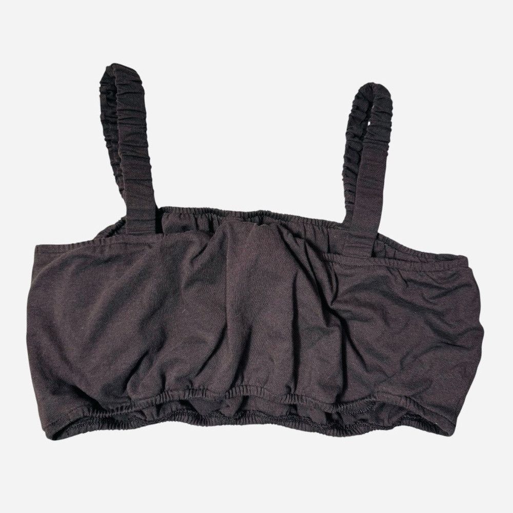 Madewell NWT New Madewell Organic Cotton Crop Deep Coal Tank Size XL Size XL / US 12-14 / IT 48-50 - 4 Thumbnail