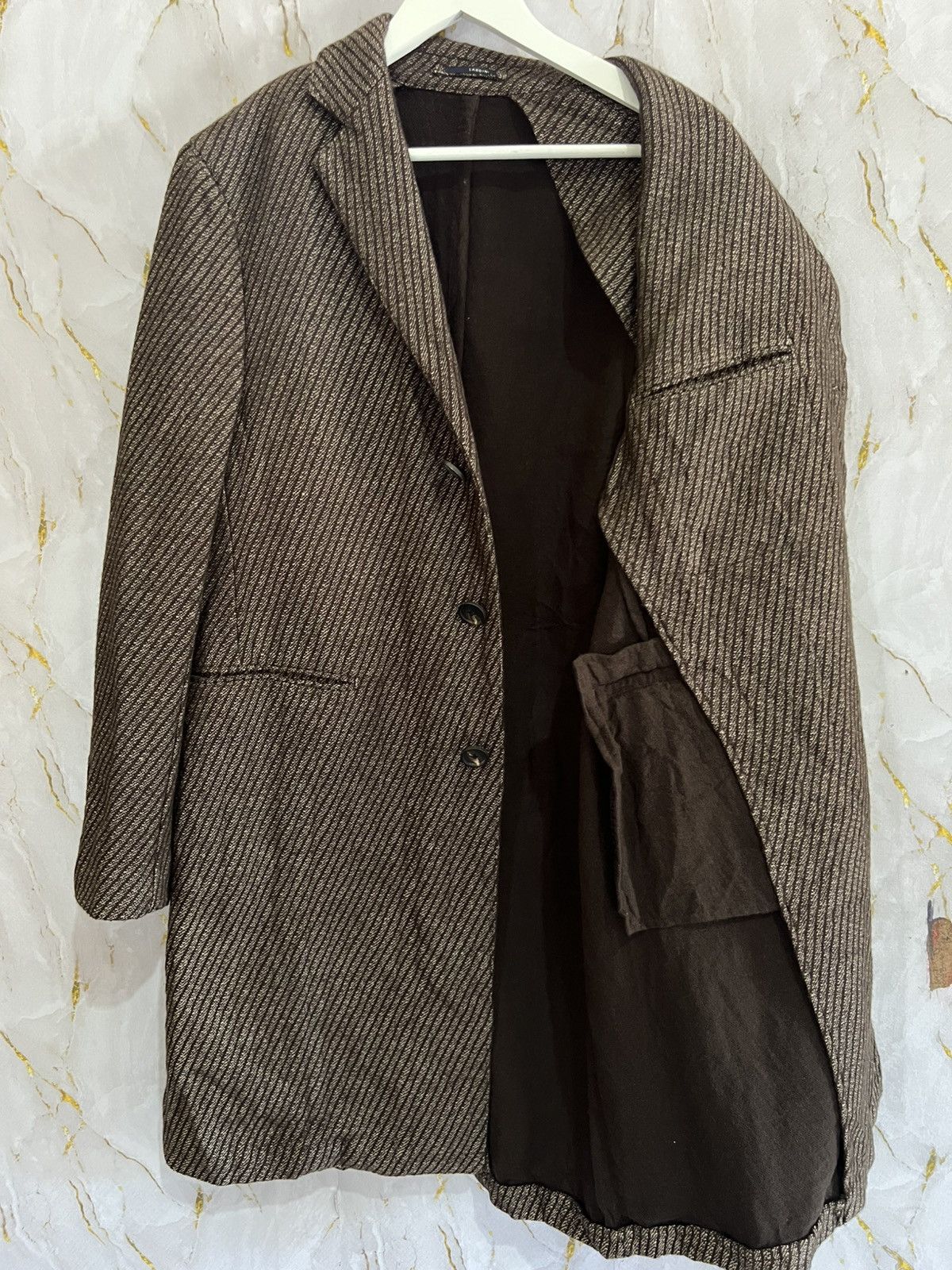 Lardini LARDINI LONG JACKET Size US L / EU 52-54 / 3 - 3 Thumbnail