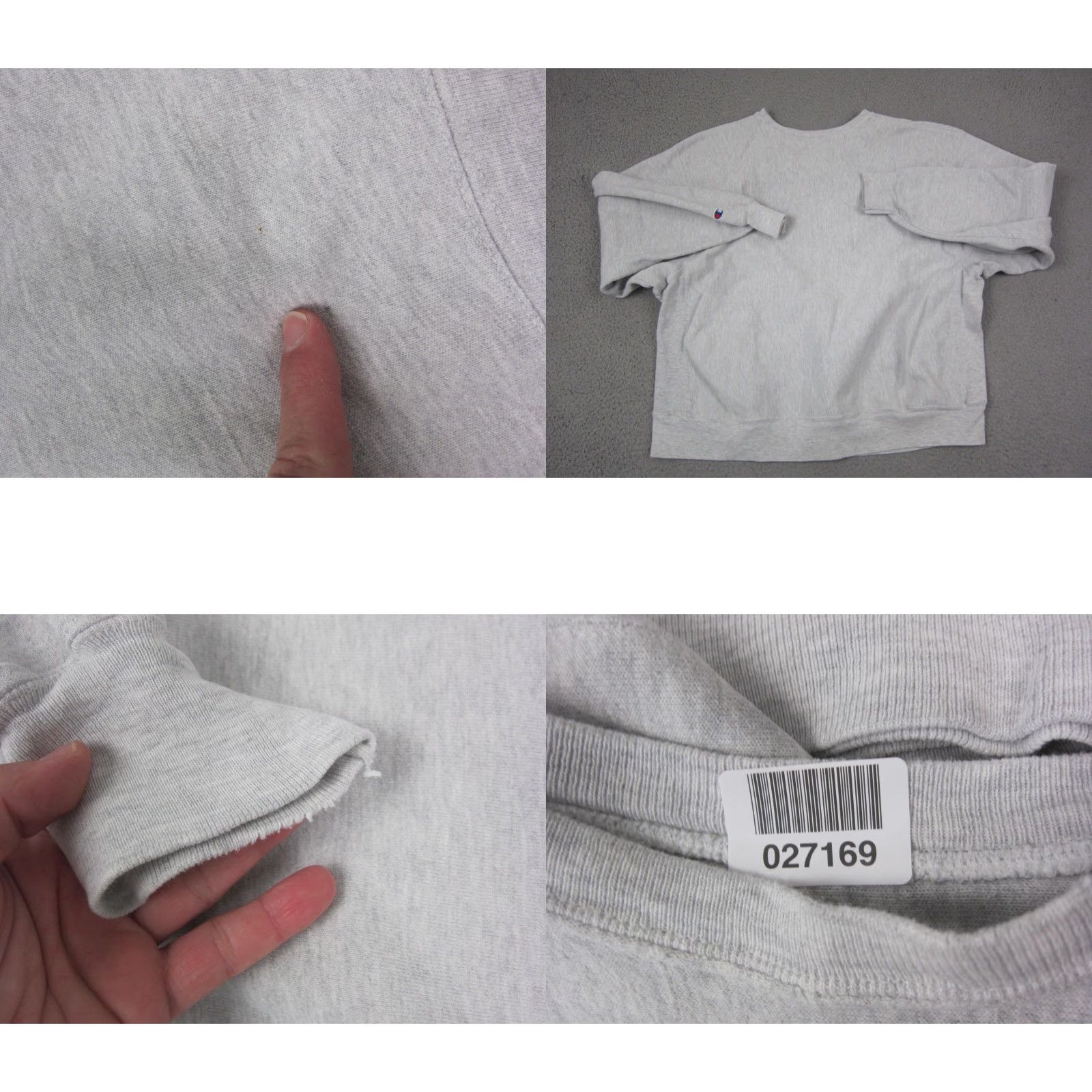 Champion VINTAGE Champion Sweatshirt Mens 2XL Gray Reverse Weave Pullover 90s Size US XXL / EU 58 / 5 - 8 Thumbnail