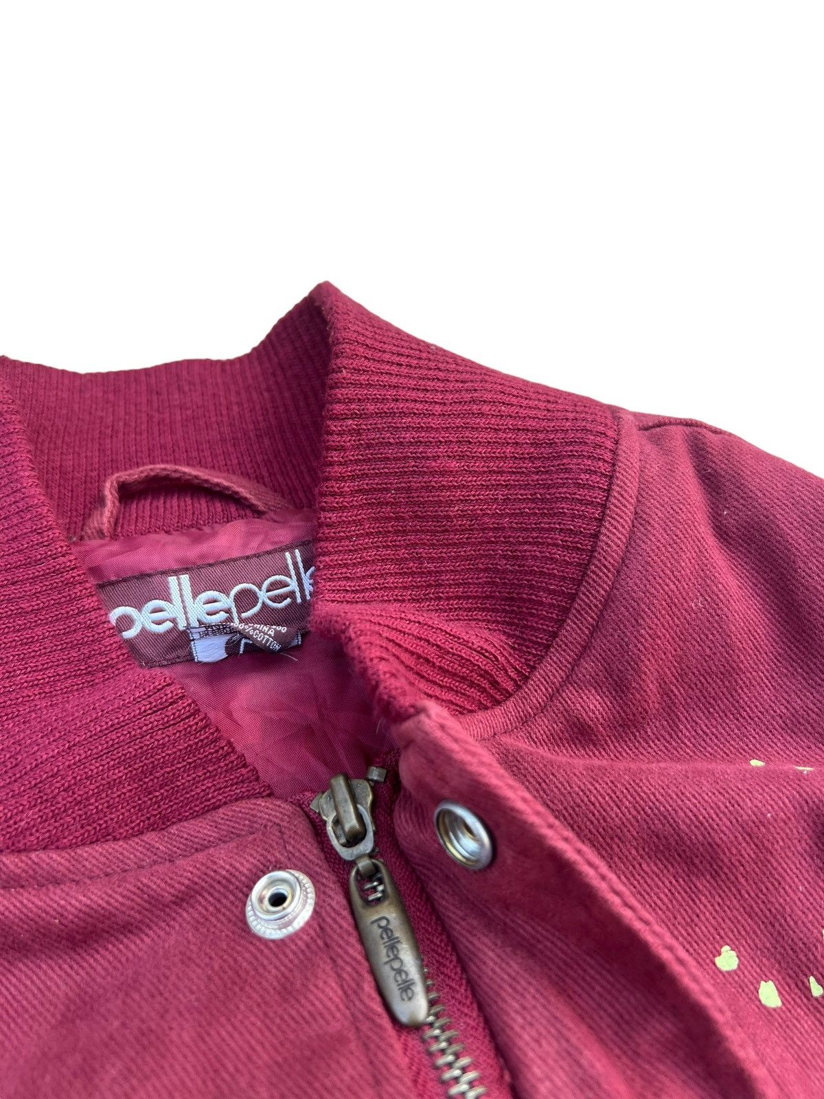 Pelle Pelle Vintage PELE PELE Embroidery SpellOut Oversize Bomber Jacket Size US L / EU 52-54 / 3 - 13 Thumbnail