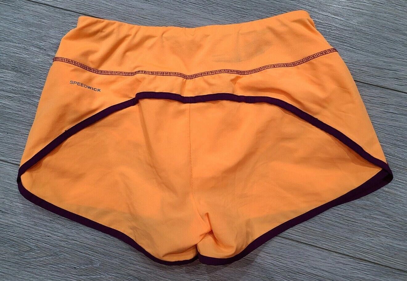 Reebok Reebok Shorts Extra Small Orange Speedwick Dolphin Hem Size 26" / US 2 / IT 38 - 2 Thumbnail