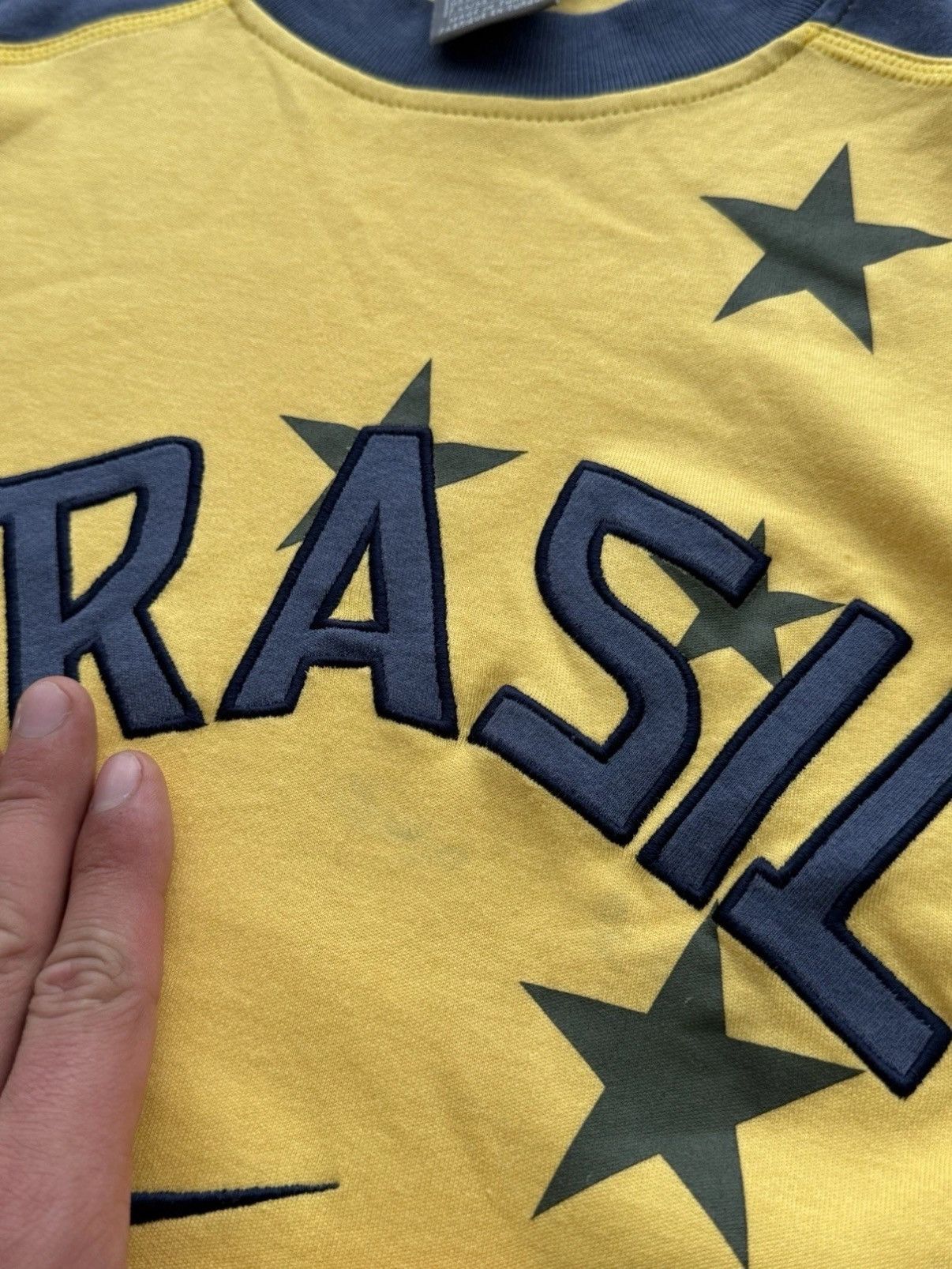 Nike Nike Brasil Big Logo Football Team Classic T Shirt Men Size US S / EU 44-46 / 1 - 4 Thumbnail