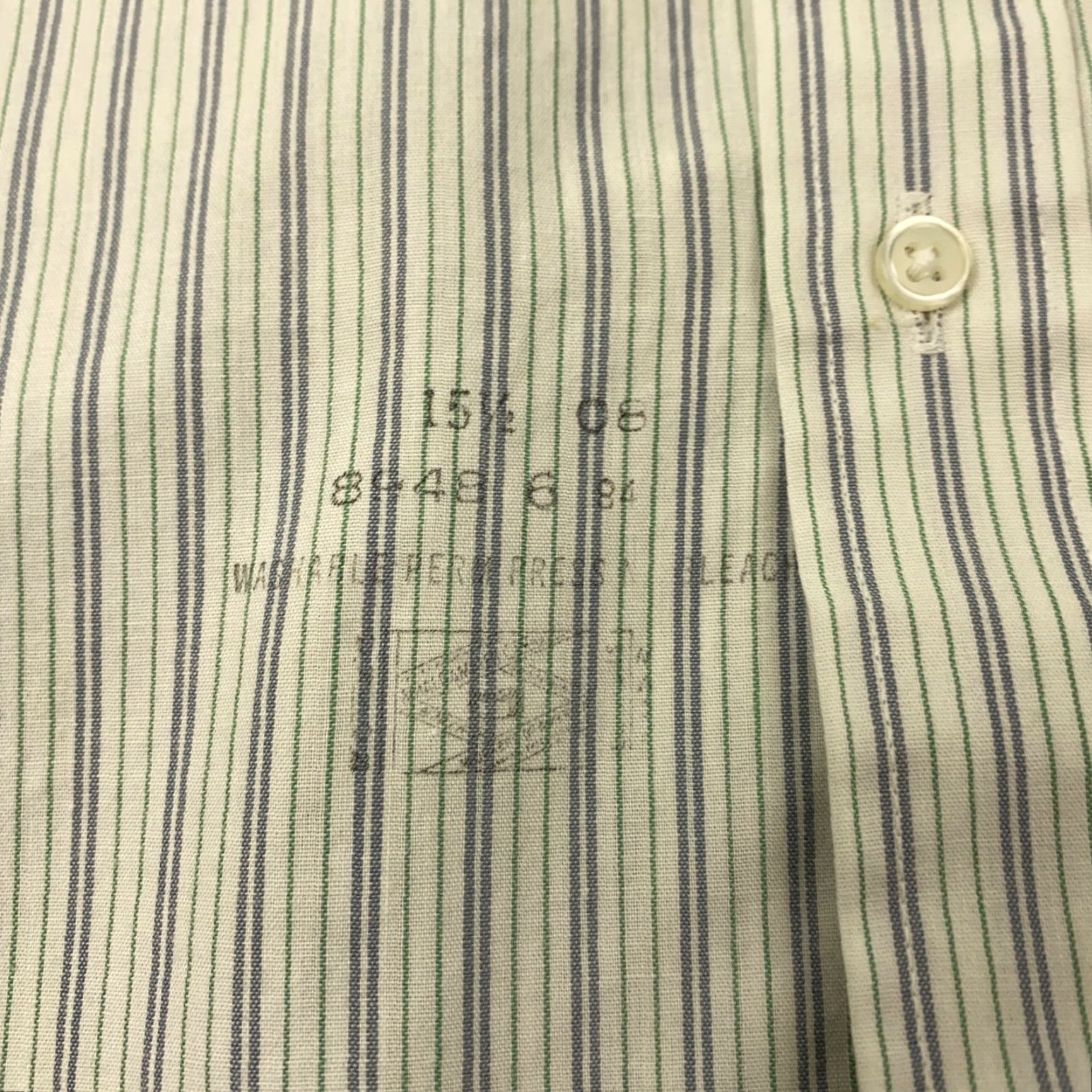 Oscar De La Renta VTG Oscar de la Renta Mens Shirt Button-Up Striped Beige 15.5 Lightweight Casual Shirt Mens Size 15.5 Beige Striped Button Up Lightweight Size US M / EU 48-50 / 2 - 4 Thumbnail