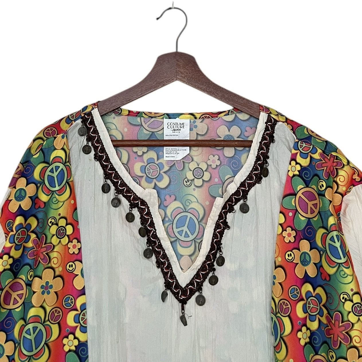 Vintage Vintage Japanese Brand Hippie Shirt 2000s Size US XL / EU 56 / 4 - 3 Thumbnail