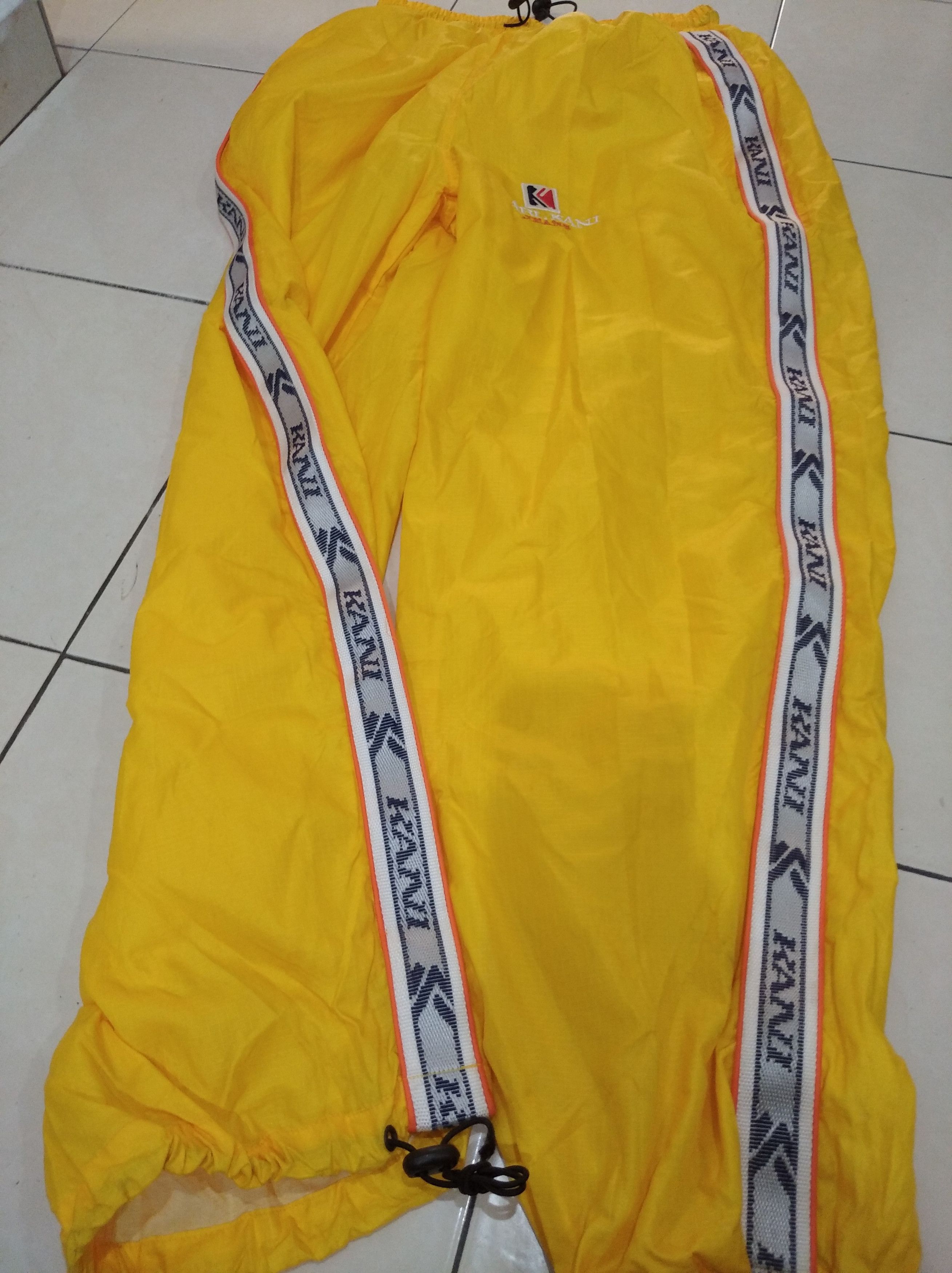 If Six Was Nine × Karl Kani × Vintage Karl kani jeans brand tracksuit pants side tape Size US 30 / EU 46 - 4 Thumbnail