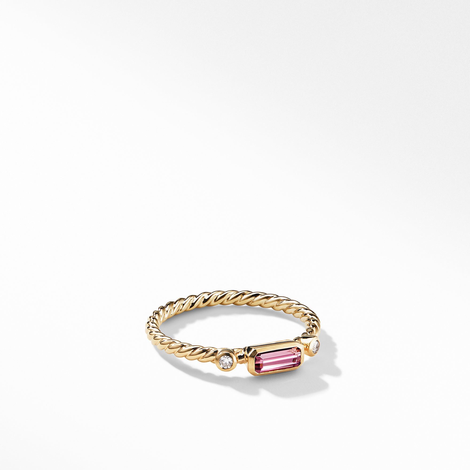 David Yurman o1s1wg111025 R13715D/Size 6/Collectible Stack Ring in Golden Size ONE SIZE - 1 Thumbnail