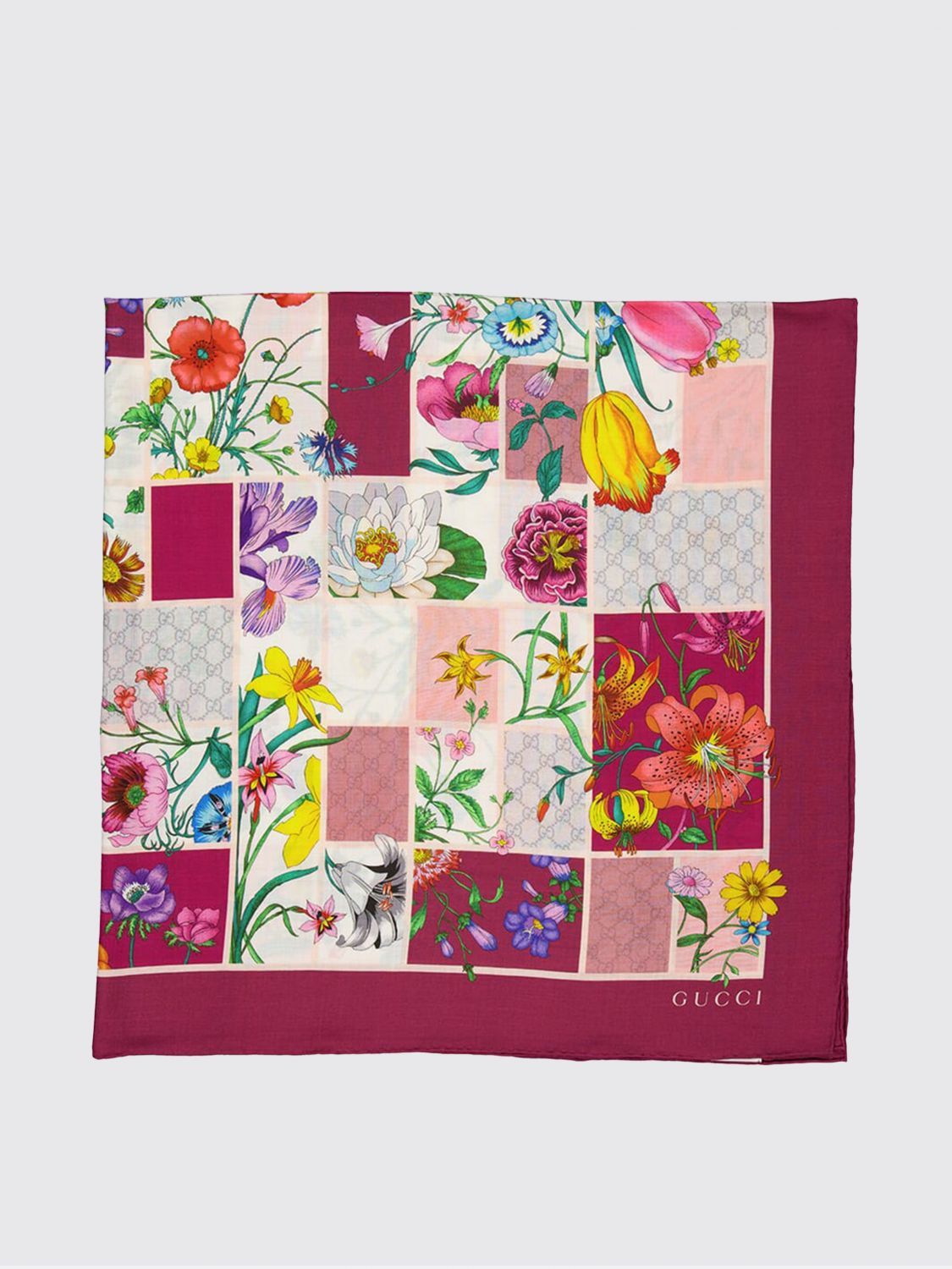 Gucci Gucci Neck Scarf Woman Pink Size ONE SIZE - 1 Thumbnail