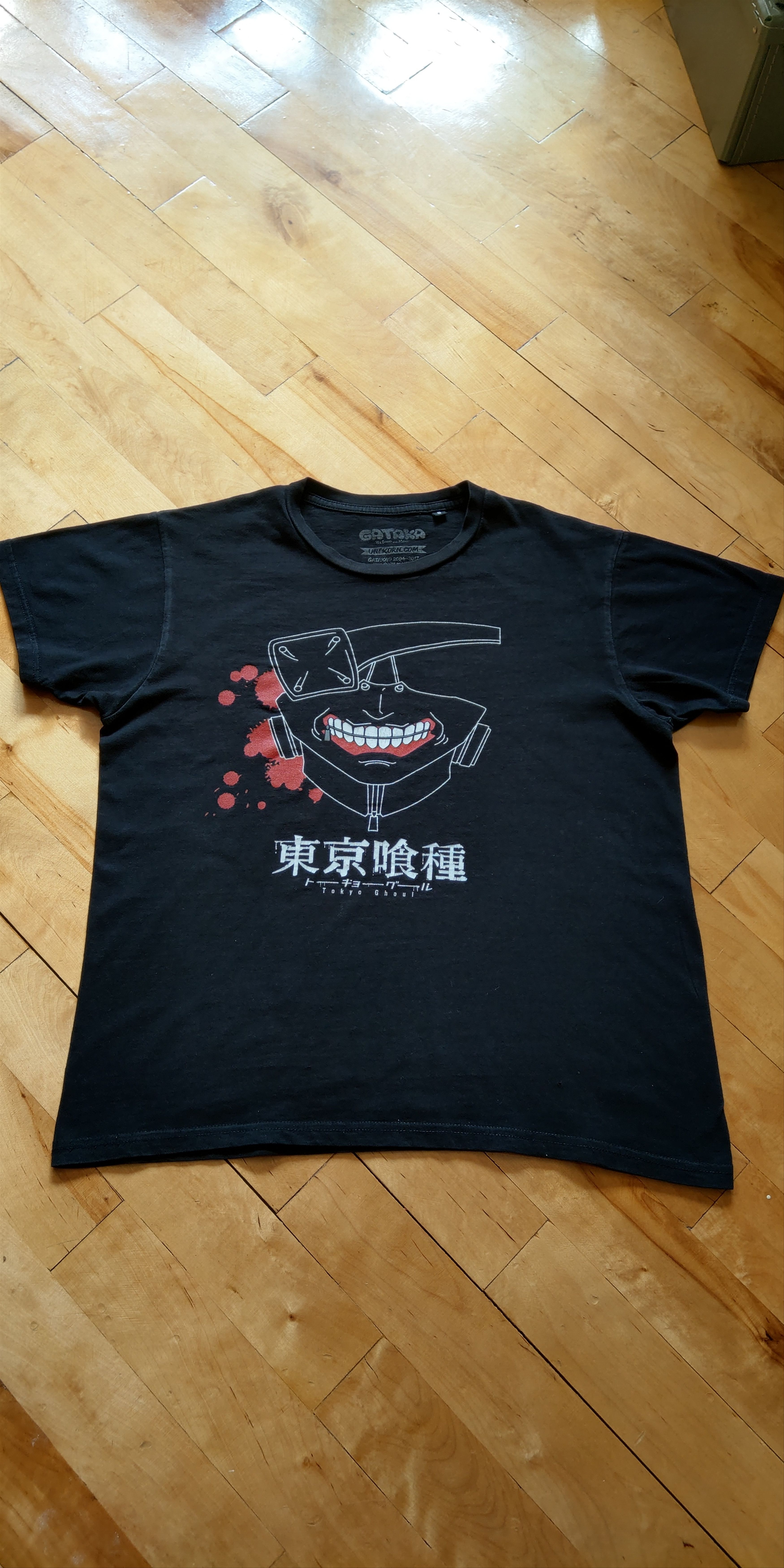 Anime Original TOKYO GHOUL Shirt Rare Anime tee Goth alt Size US S / EU 44-46 / 1 - 1 Thumbnail