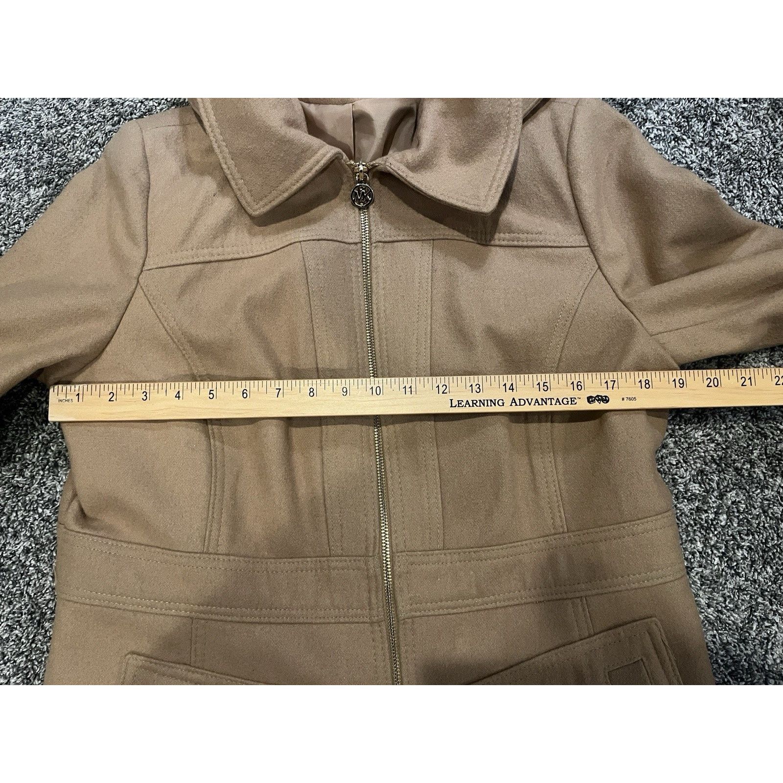 Michael Kors Michael Kors Beige Camel Tan Wool Trench Coat Hood Womens M Size M / US 6-8 / IT 42-44 - 10 Thumbnail
