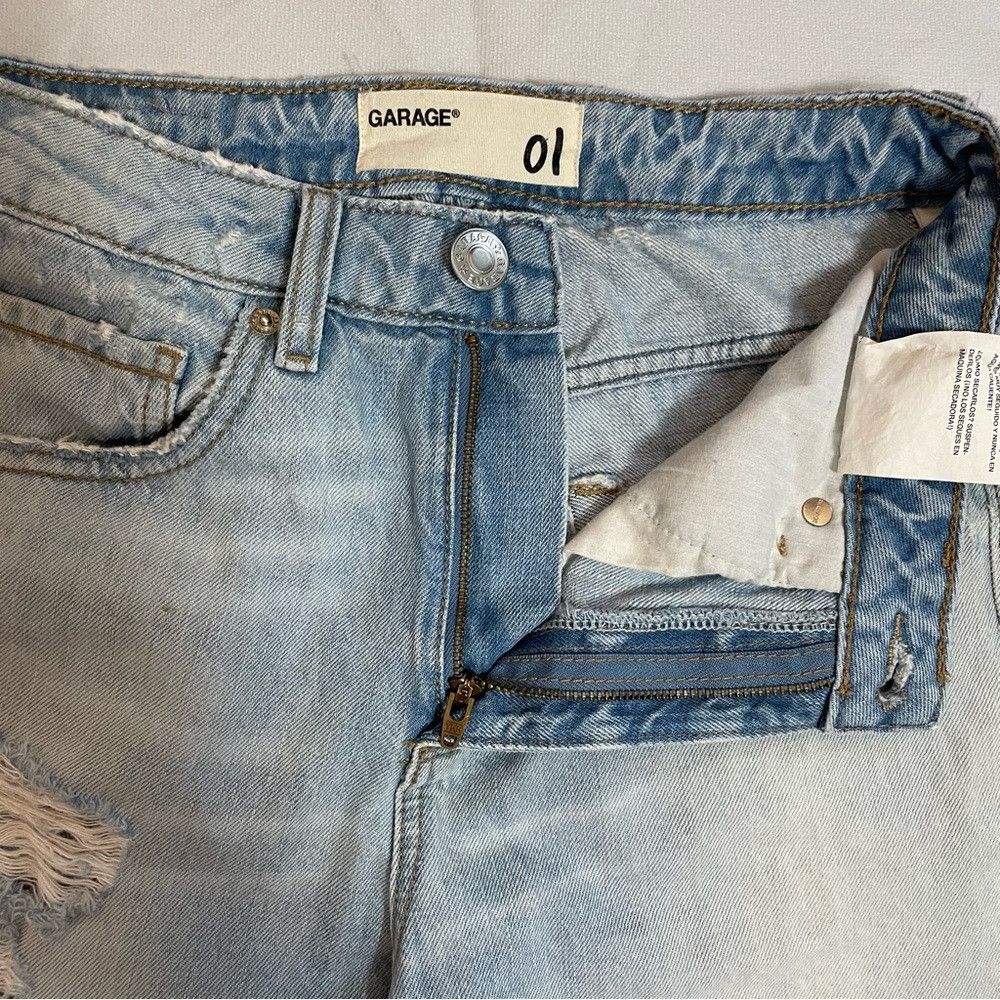 Garage Garage Distressed Raw Hem Jeans Size 1 US XS Size 26" / US 2 / IT 38 - 5 Thumbnail