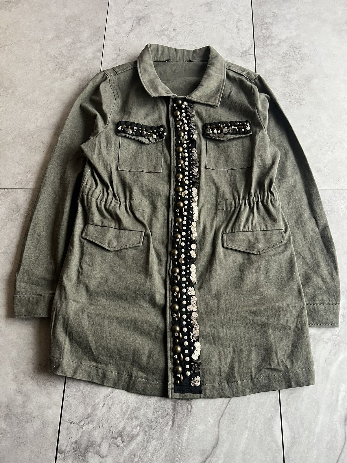 Japanese Brand Vintage Military Style Embellished Jacket Size US M / EU 48-50 / 2 - 1 Thumbnail