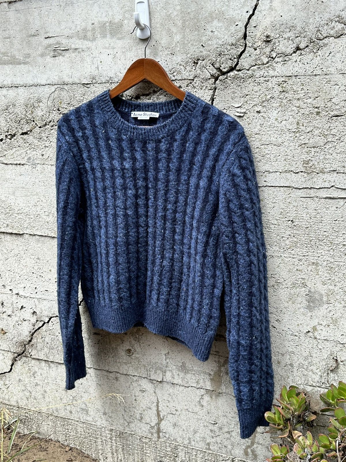 Acne Studios RARE GRAIL Acne Studios vertical blend sweater Size US S / EU 44-46 / 1 - 1 Thumbnail