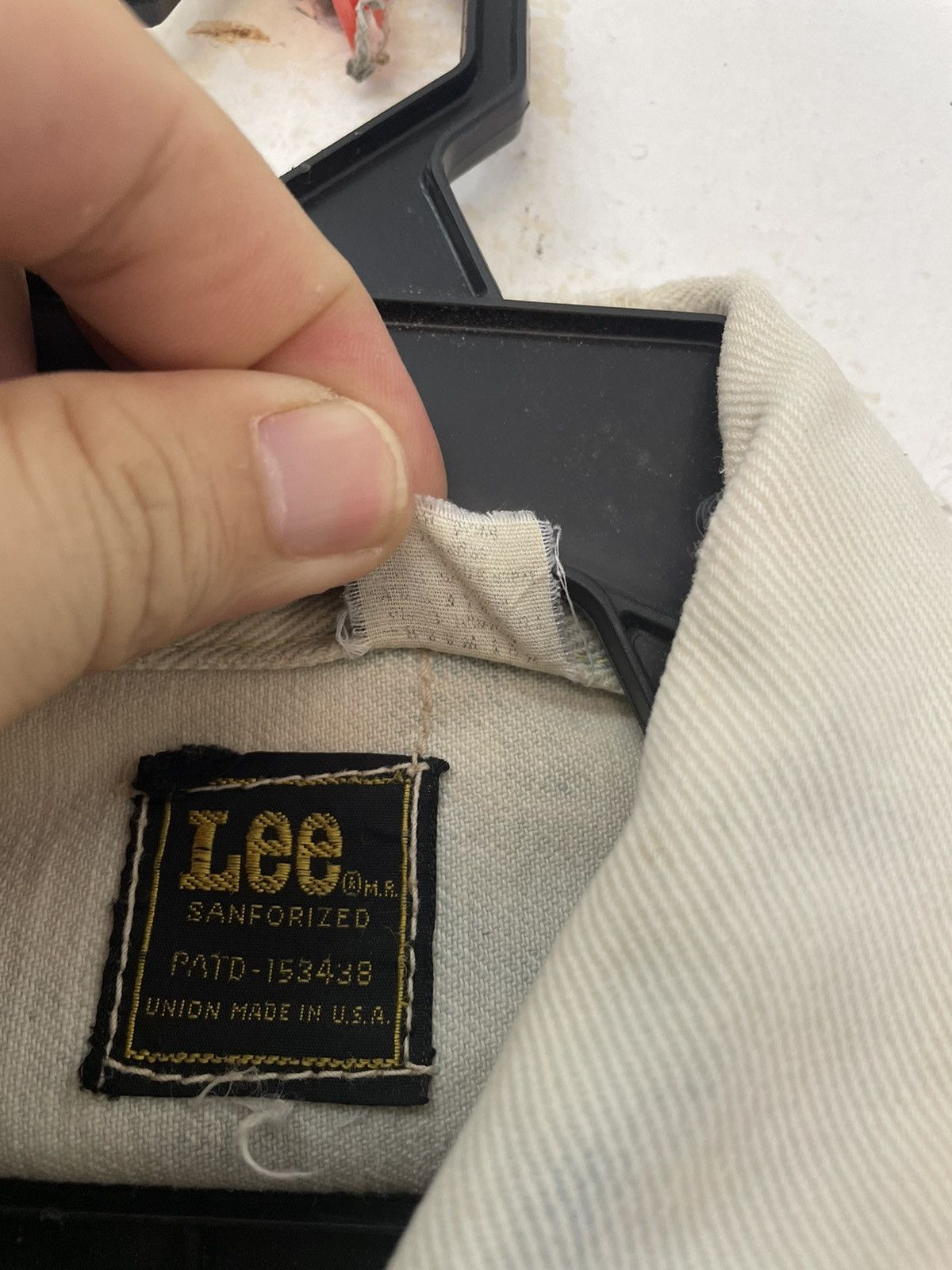 Lee VINTAGE 70s LEE PATD DENIM JACKET Size US S / EU 44-46 / 1 - 10 Thumbnail