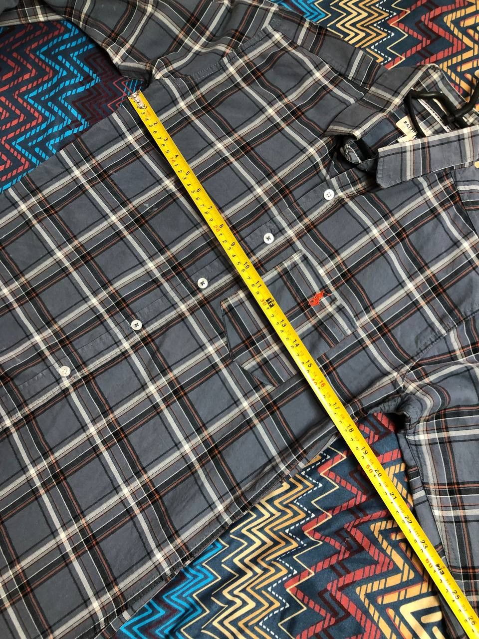 Polo Ralph Lauren × Vintage Vintage Polo Ralph Laurent Checked Long Sleeve Shirt Size US L / EU 52-54 / 3 - 6 Thumbnail