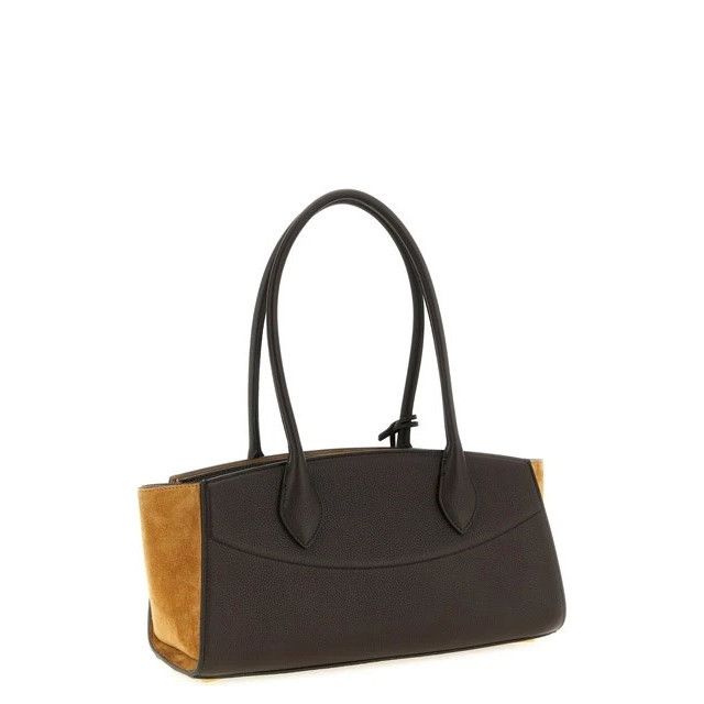 Salvatore Ferragamo FERRAGAMO Studio Soft East West Medium Testa Di Moro Shoulde Size ONE SIZE - 2 Thumbnail