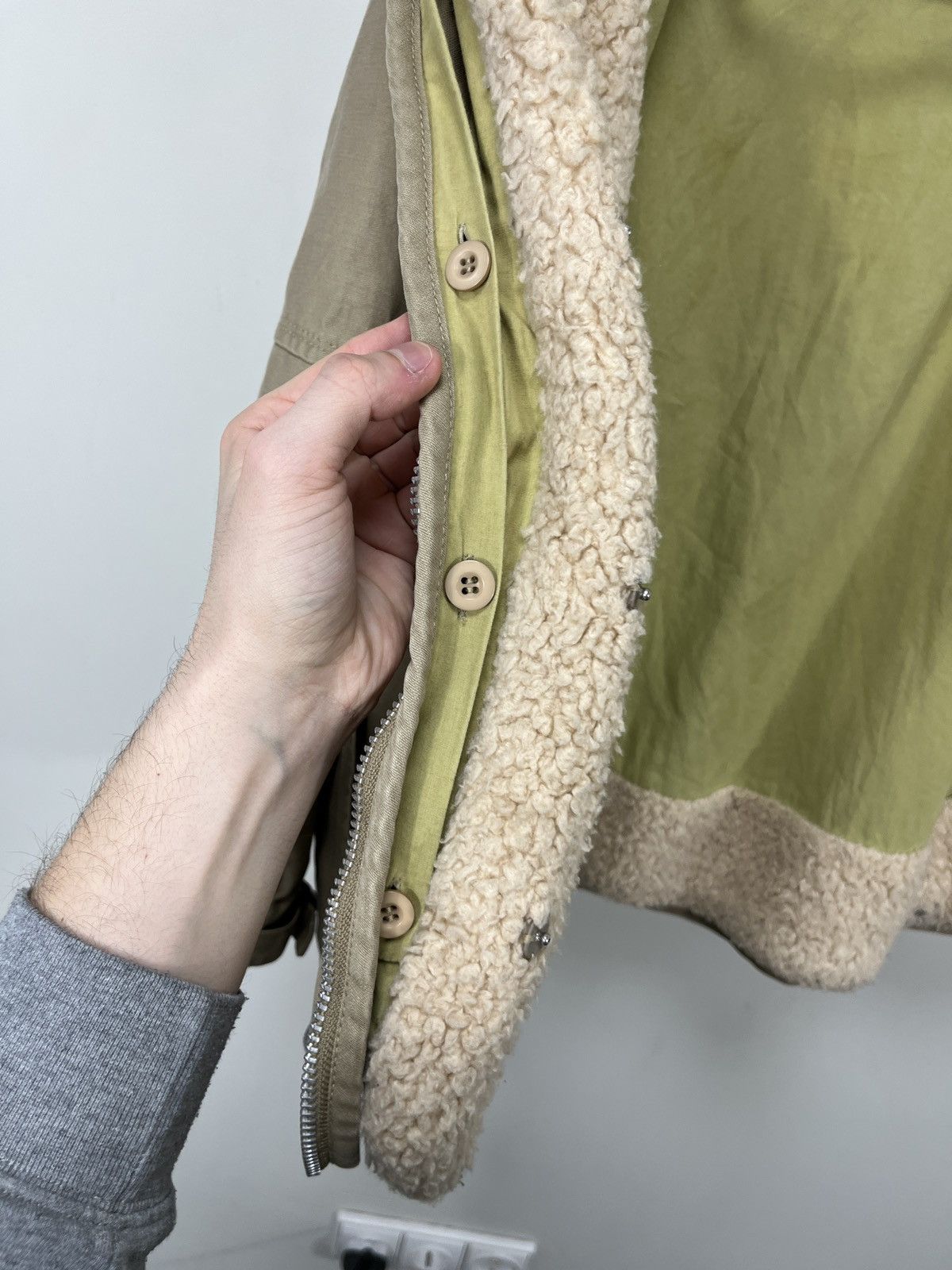 Beams Plus Ray Beams Vintage 2 in 1 Very Rare Zip Avant Garde Jacket Size M / US 6-8 / IT 42-44 - 15 Thumbnail