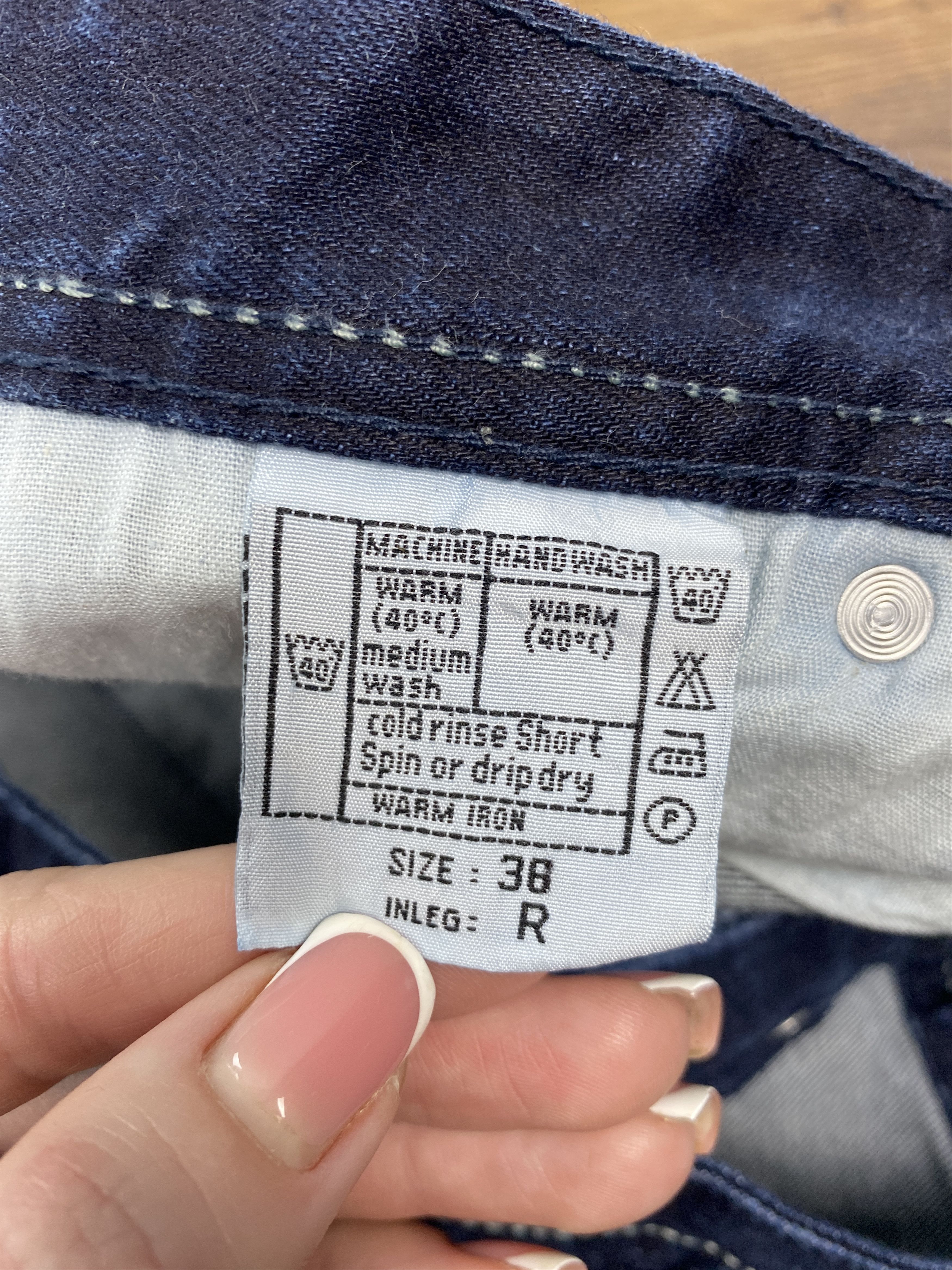 20471120 Arrested Development Mens Denim Cargo Pants Size US 36 / EU 52 - 5 Thumbnail