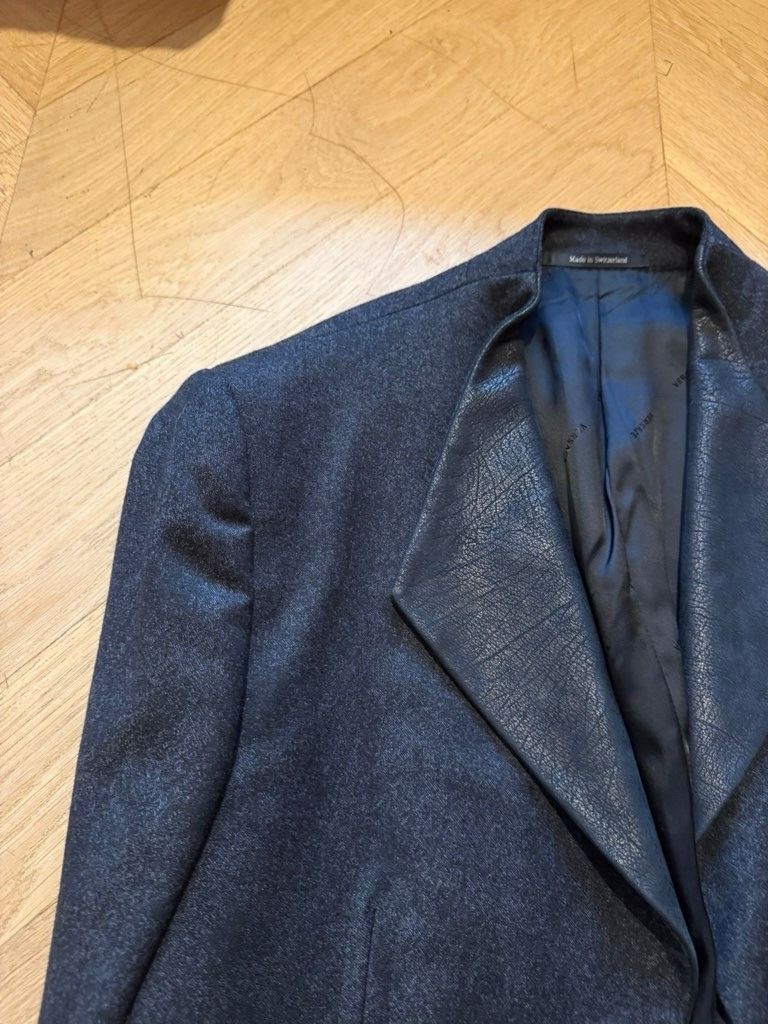 Versace Dark grey fashion blazer Size 48R - 2 Thumbnail