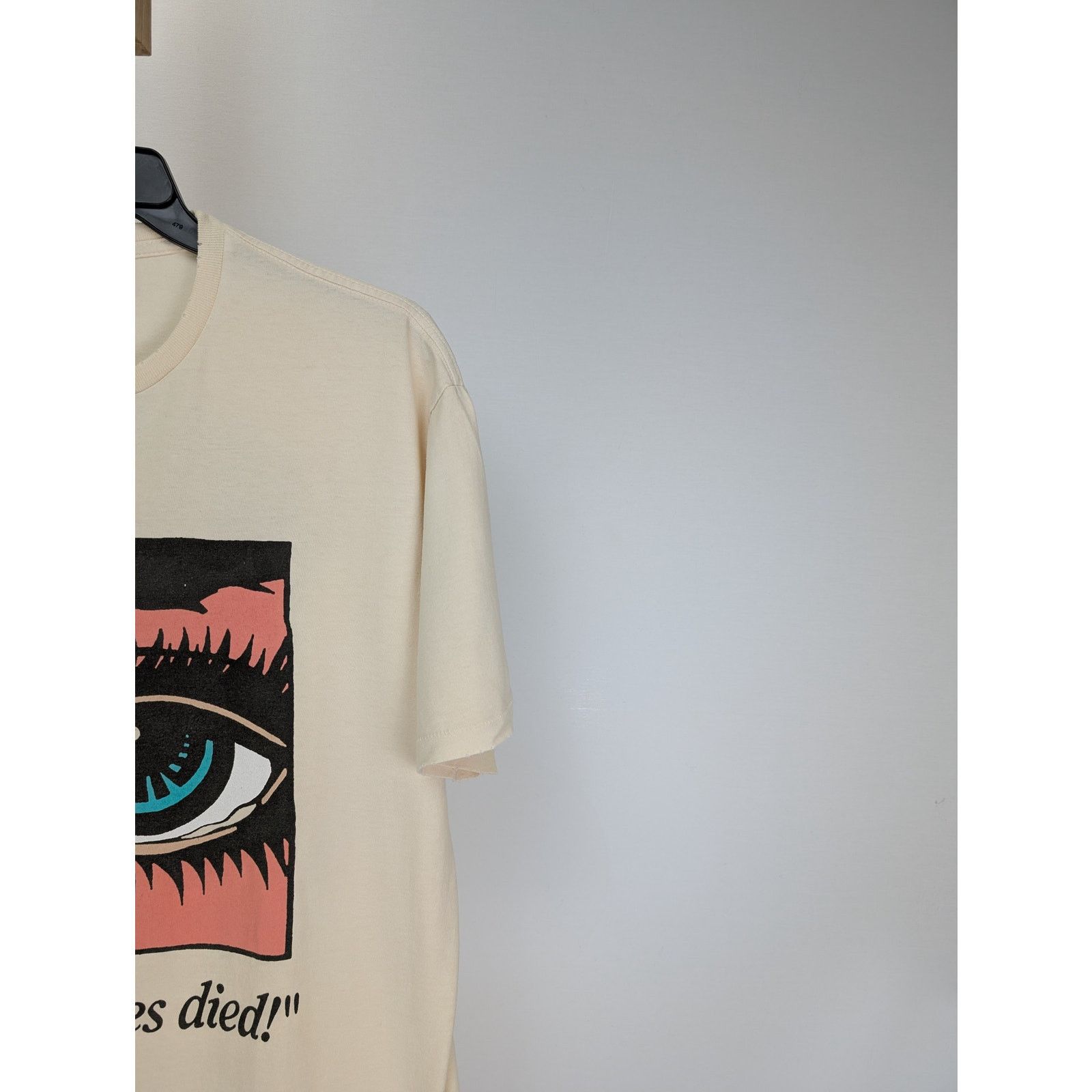Gallery Dept. o1rshd1 " My batteries Died " Tee T-Shirt in Beige Size US S / EU 44-46 / 1 - 2 Thumbnail
