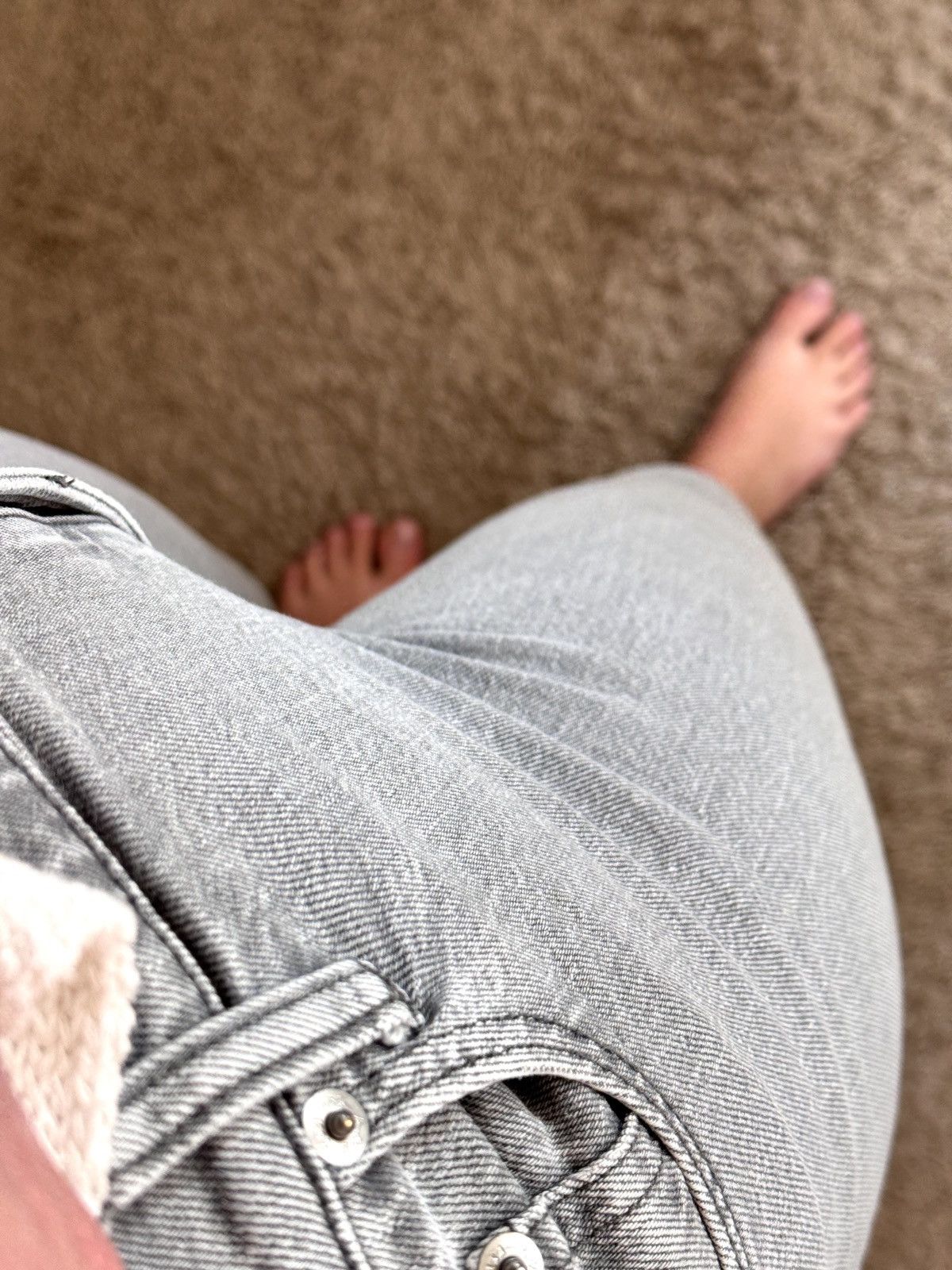Abercrombie & Fitch Abercrombie & Fitch High Rise Straight Jeans Size 27" / US 4 / IT 40 - 5 Thumbnail