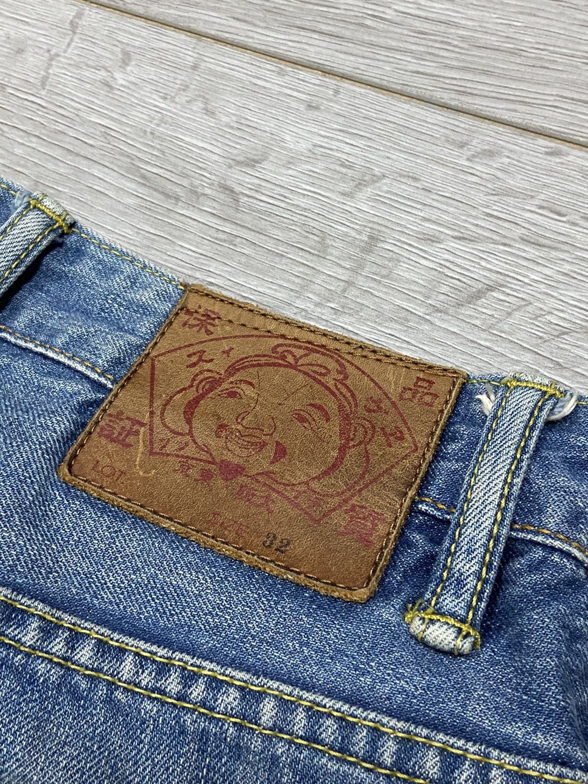 Evisu Evisu vintage seagull denim short jeans Size US 32 / EU 48 - 8 Thumbnail