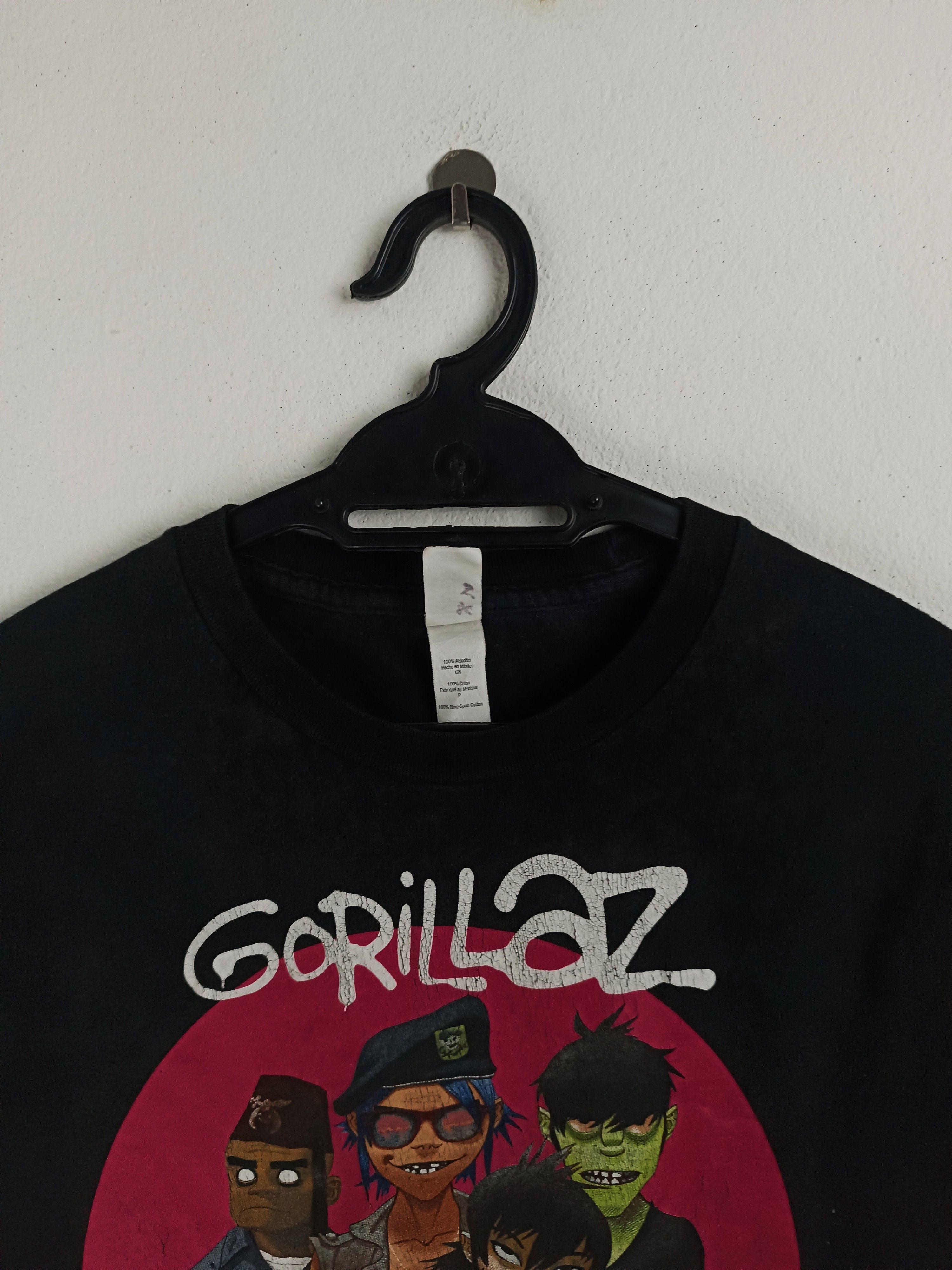 Band Tees VINTAGE GORILLAZ ROCK BLUR ALBARN VERY RARE TEE Size US S / EU 44-46 / 1 - 10 Thumbnail