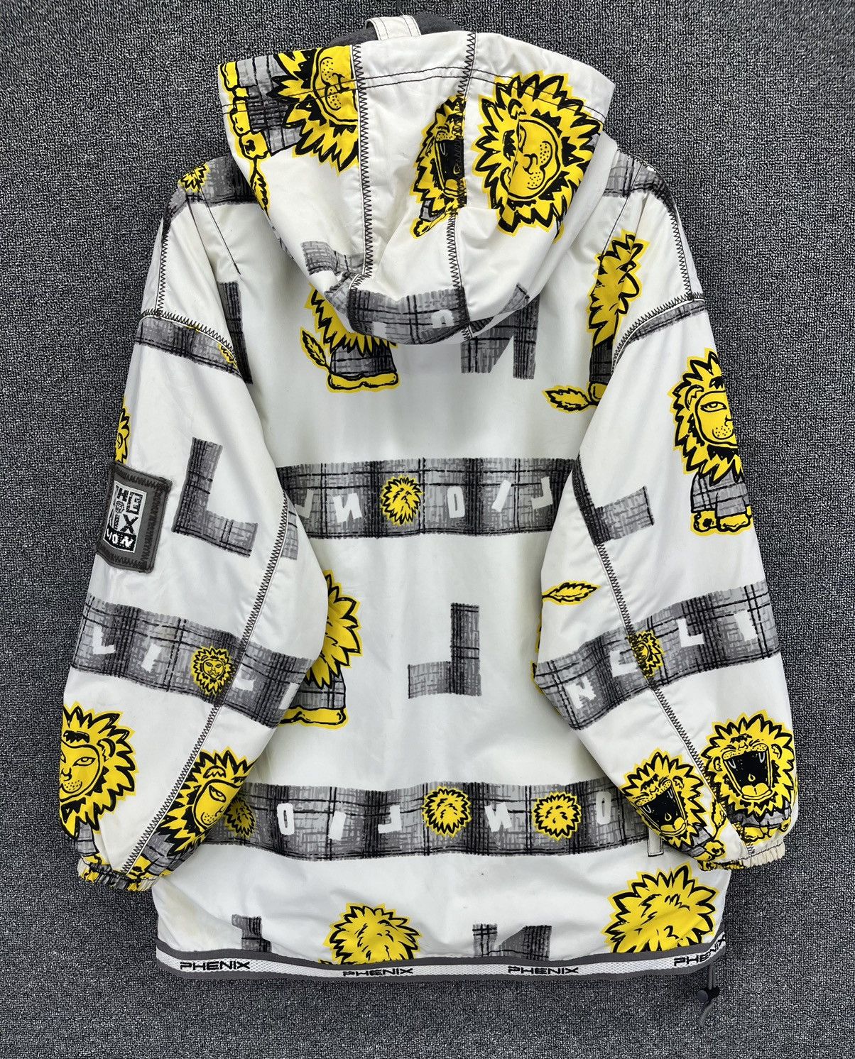 Japanese Brand Vintage Phenix Lions Full Print Rare Hooded Ski Jacket Size US L / EU 52-54 / 3 - 11 Thumbnail