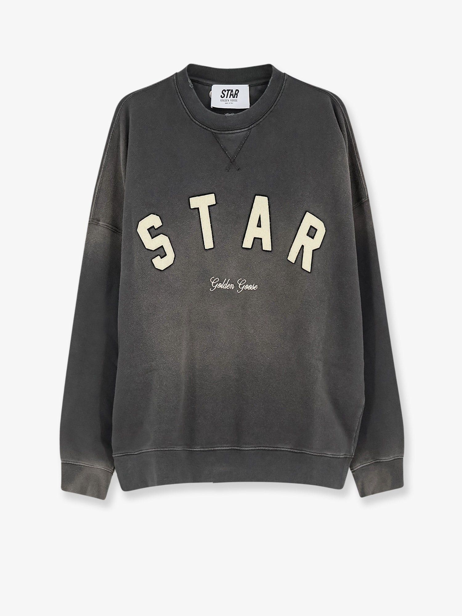 Golden Goose Golden Goose Deluxe Brand Cotton sweatshirt with front logo Tag Size M Men - USA Tariffs Included Size US M / EU 48-50 / 2 - 1 Thumbnail