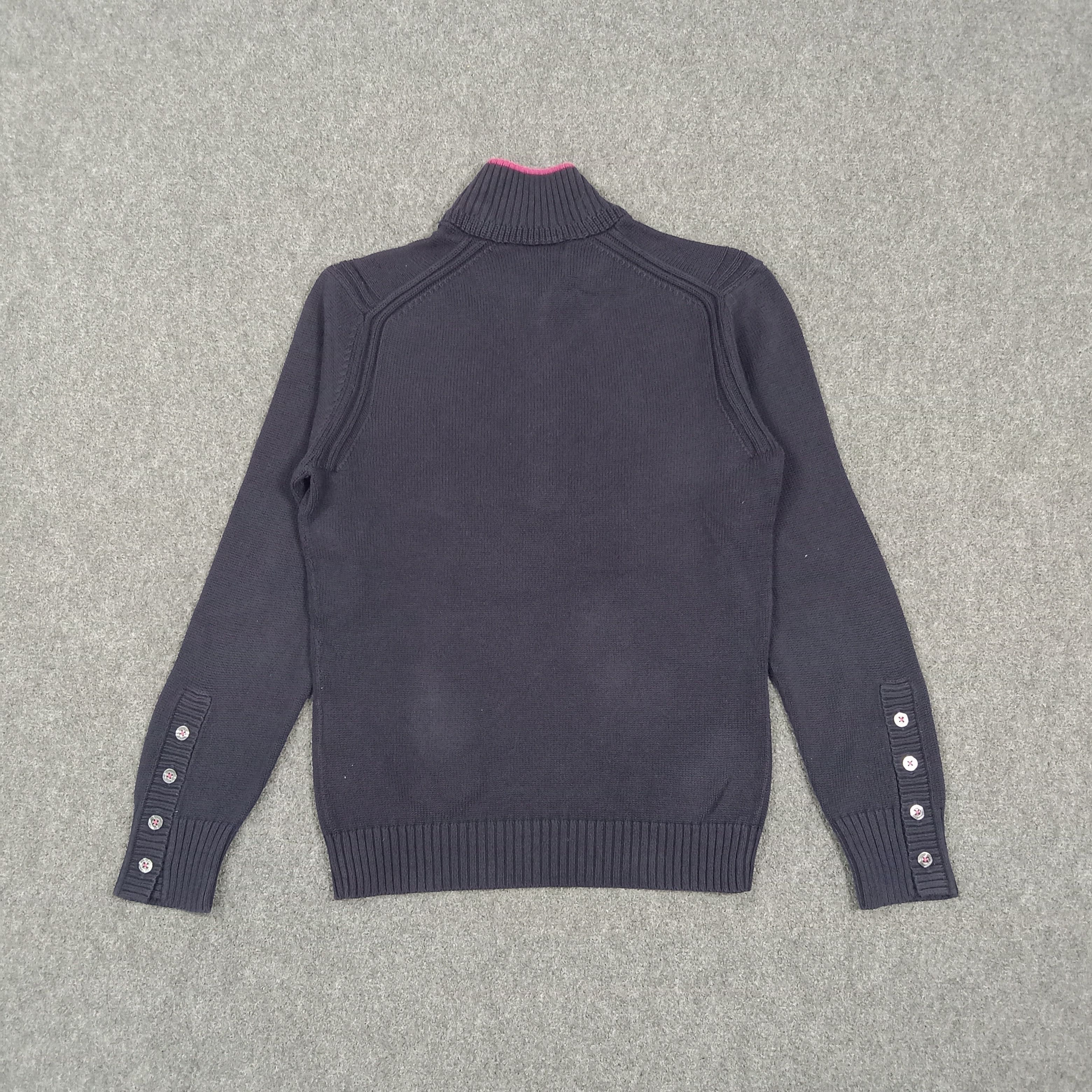 Burberry Burberry Black Label Knit Polo Sweater E1A18 Size US S / EU 44-46 / 1 - 5 Thumbnail
