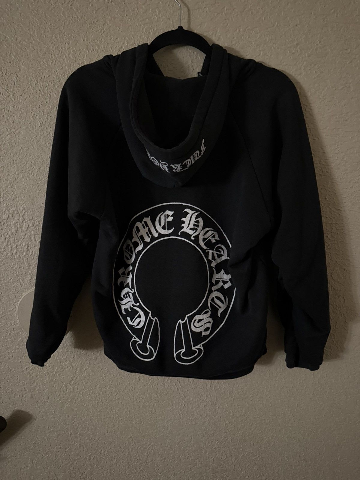 Chrome Hearts Chrome Hearts Horse Shoe Floral Hoodie zip up