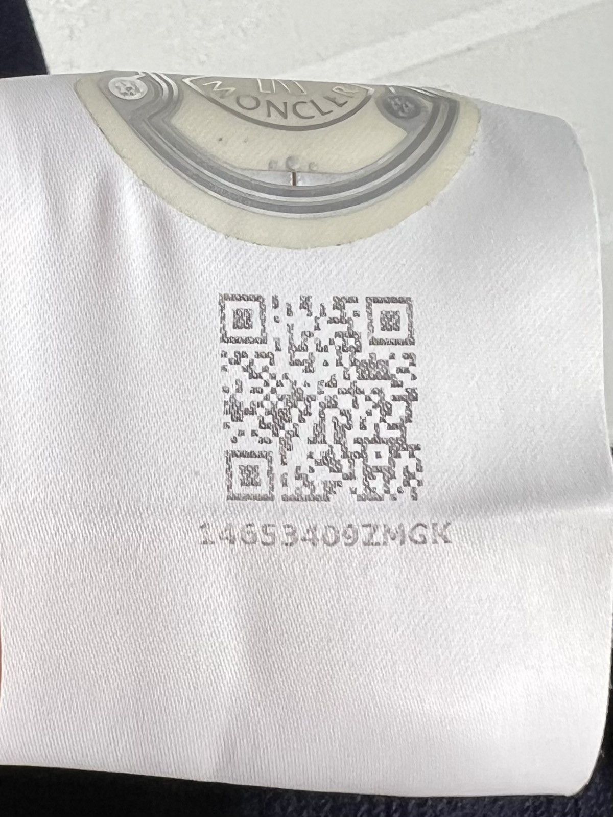 Moncler MONCLER Sweatshirt Cotton Crew Neck Side Logo Navy Men's Size US L / EU 52-54 / 3 - 12 Thumbnail