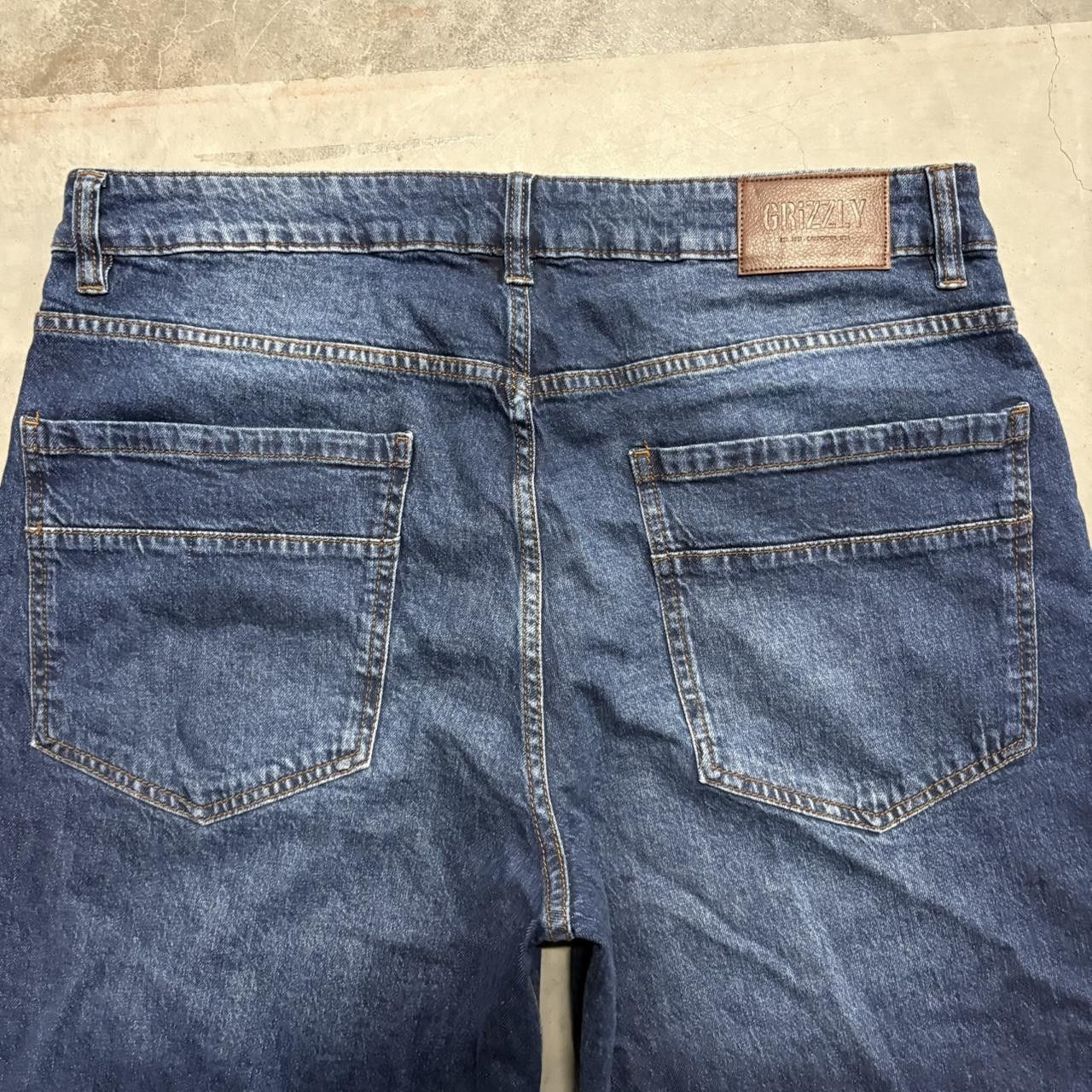 Vintage Crazy Vintage Y2K/2000s Baggy Wideleg Dark Blue Wash Streetwear Denim Jeans! Size US 36 / EU 52 - 7 Thumbnail