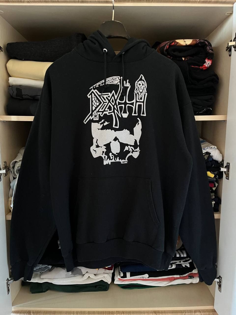 Band Tees Death Human Vintage 00s Y2K Metal Band Hoodie Size US L / EU 52-54 / 3 - 2 Thumbnail