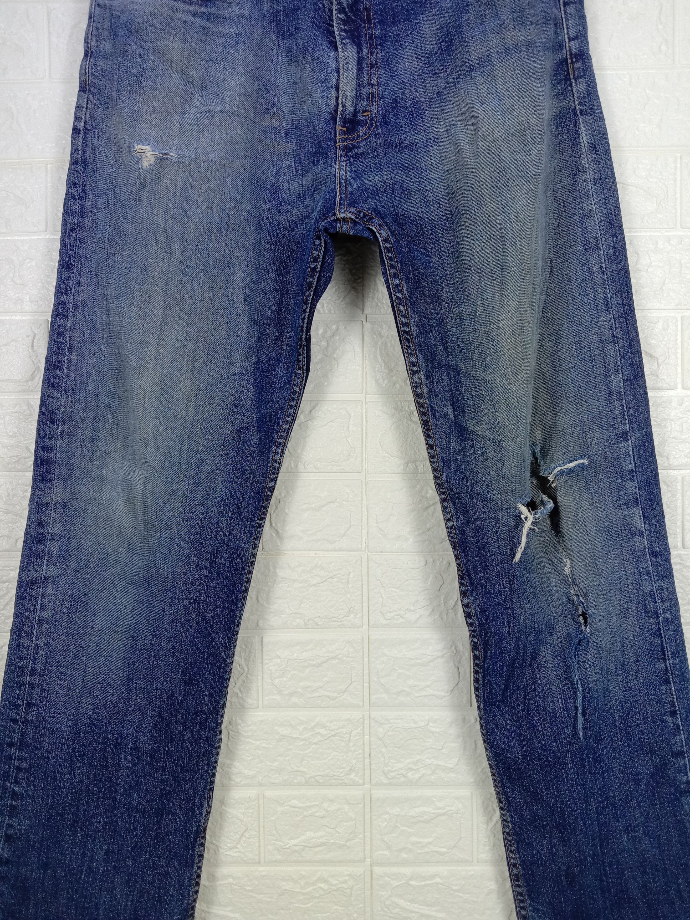 Levi's Vintage Levi's 505 Earth Tone Jeans Ripped Denim Size US 38 / EU 54 - 3 Thumbnail