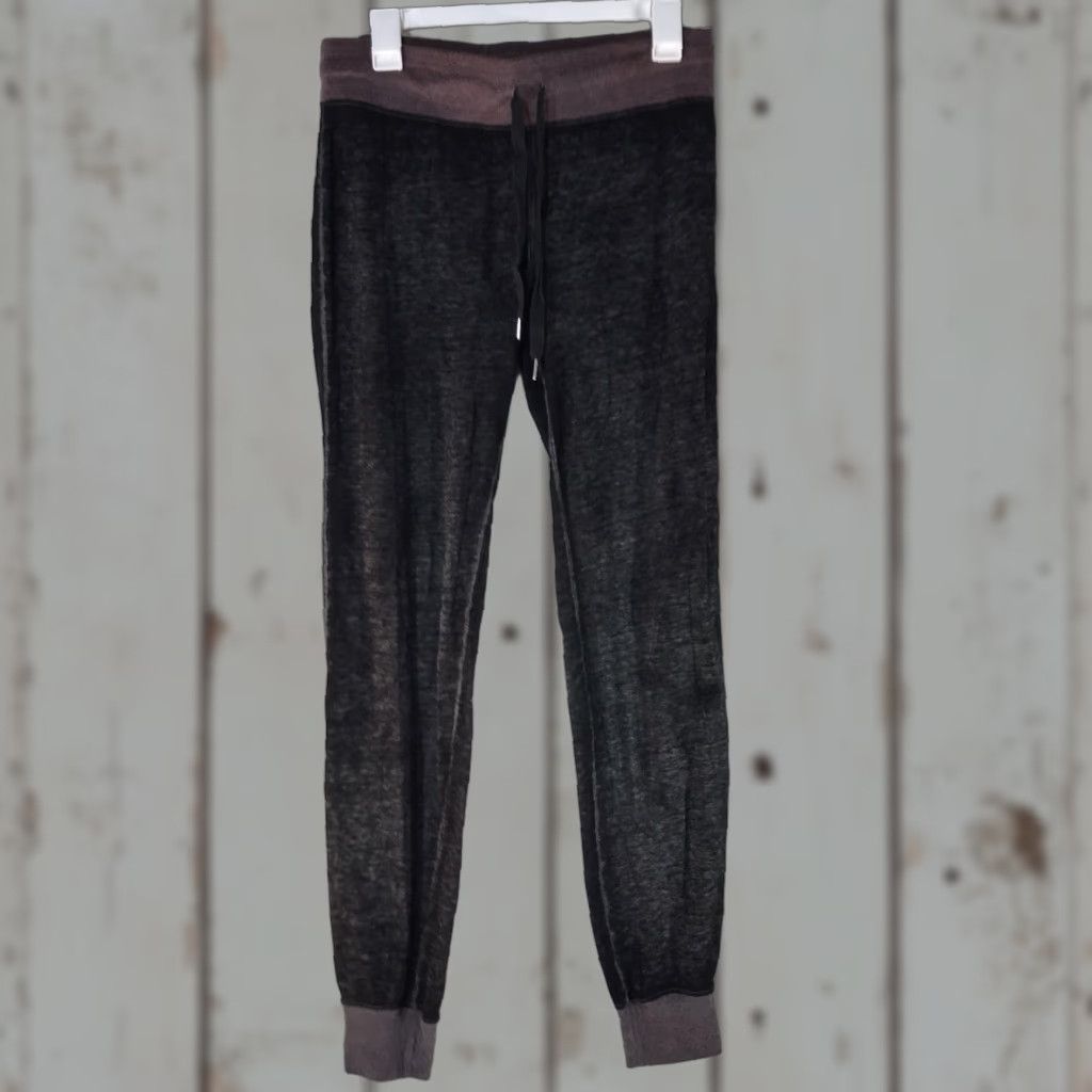 Vintage BCG Lightweight Drawstring Joggers Juniors Size L Blk/Purple Comfort Activewear Womens Size 36" / US 14 / IT 50 - 1 Thumbnail