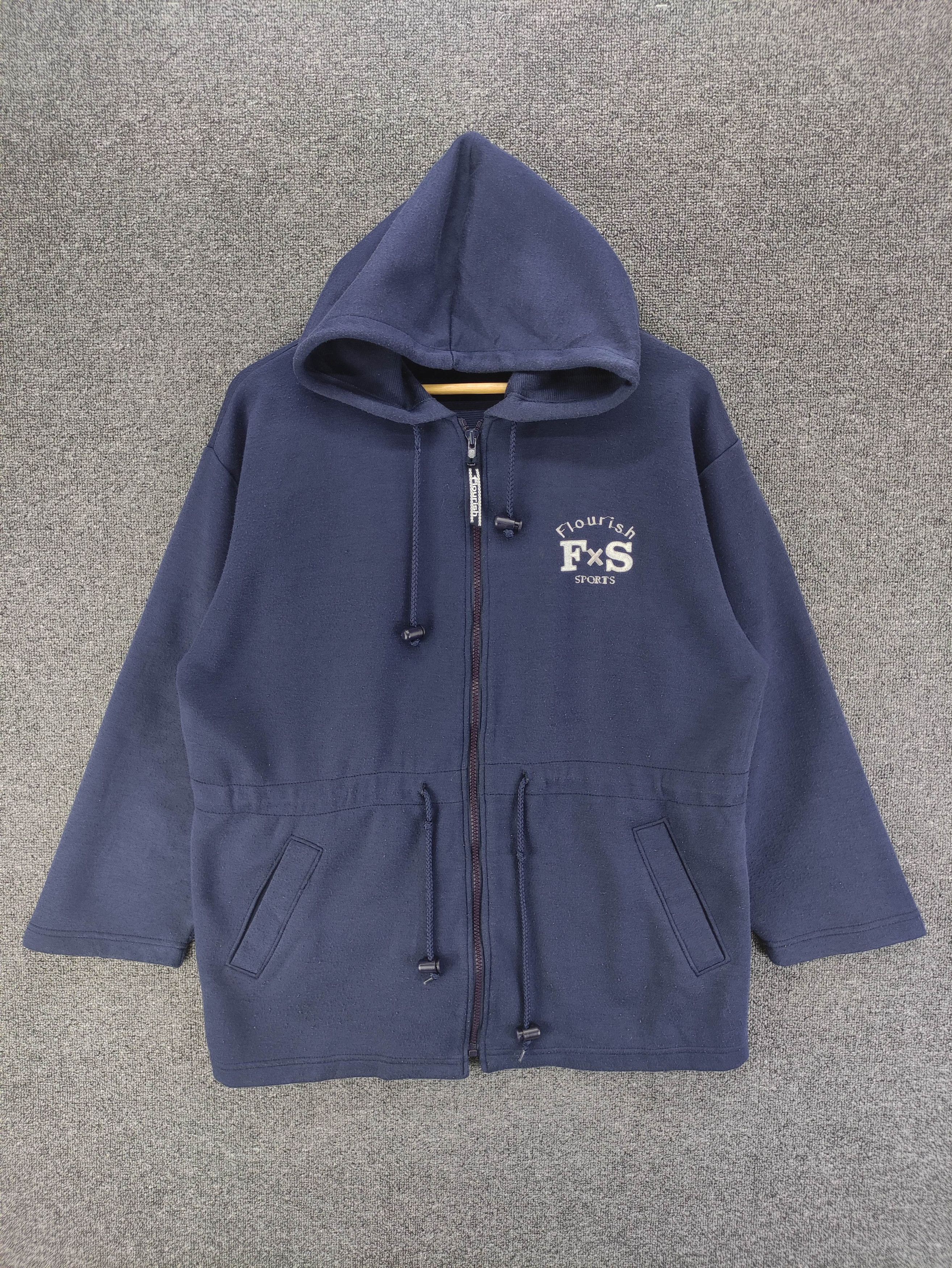 Japanese Brand Vintage Flourish Sweater Pull Over Hoodie Zipper Size M / US 6-8 / IT 42-44 - 1 Thumbnail