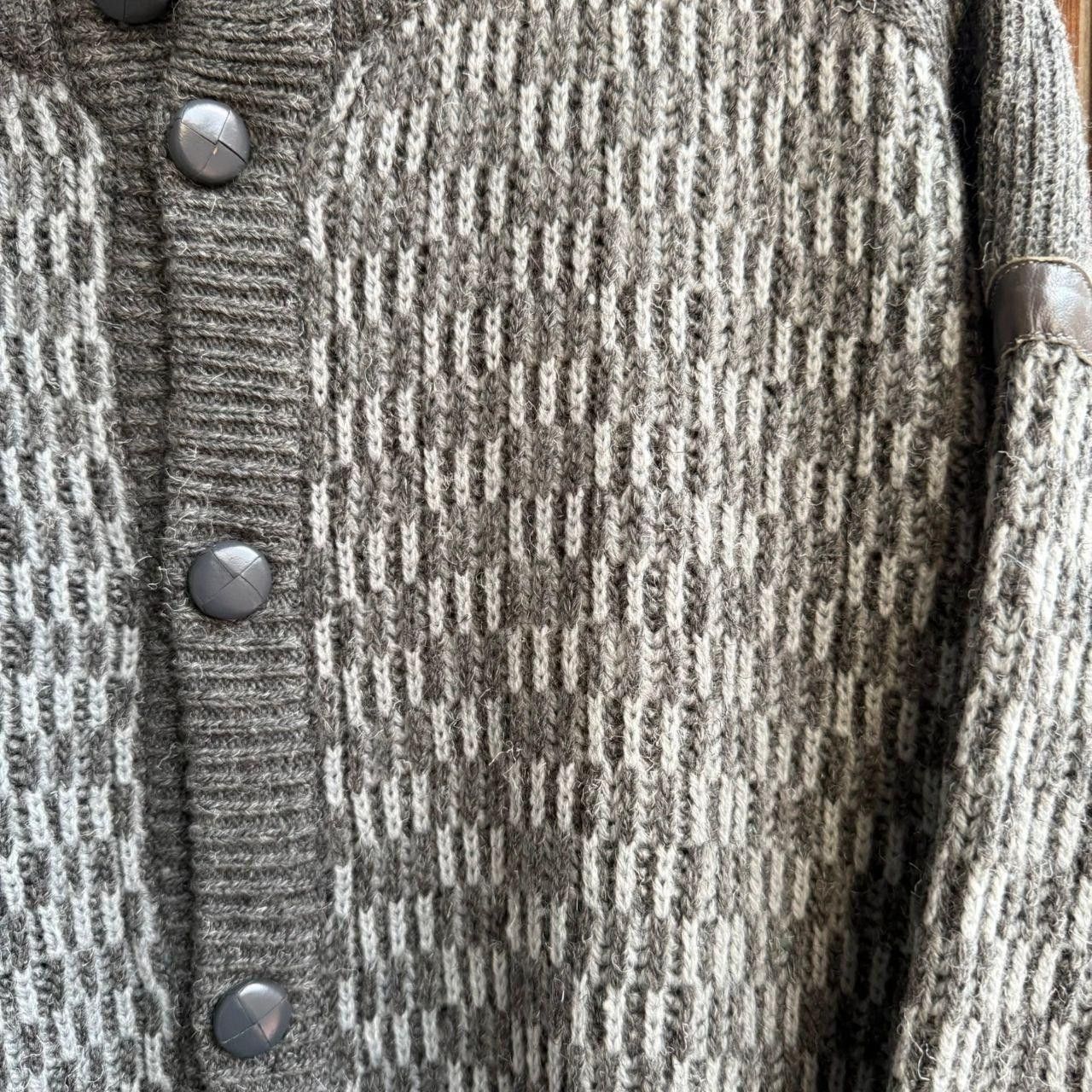 Vintage Vintage 90s Sweater Jumper Made of Wool Grey Size US L / EU 52-54 / 3 - 5 Thumbnail