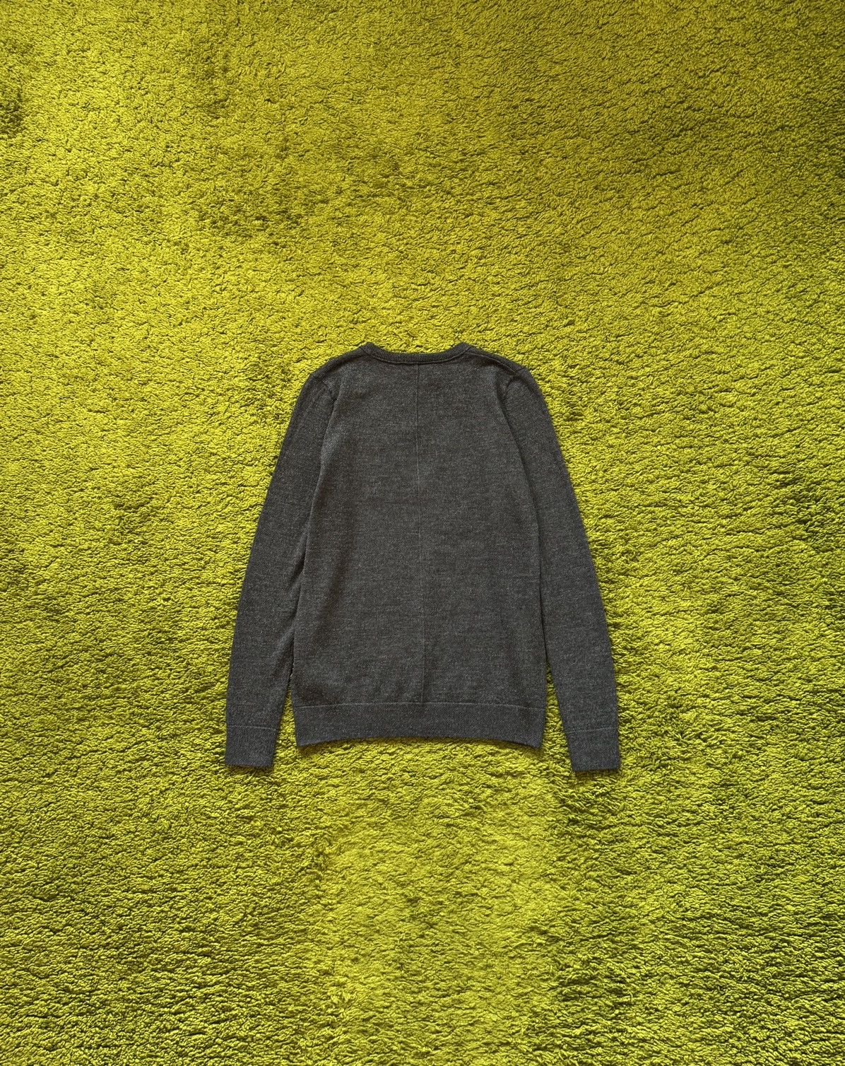 Burberry × Designer Burberry 100% wool luxury v-neck sweater Size M / US 6-8 / IT 42-44 - 2 Thumbnail