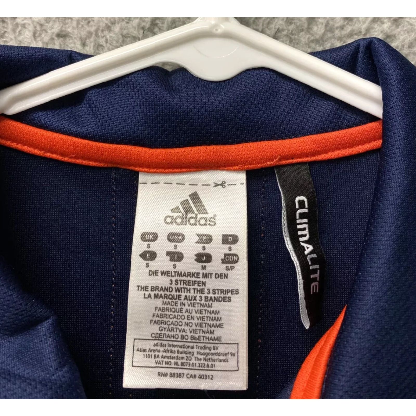 Adidas adidas Polo Shirt Men Activewear Short Sleeve Golf Navy Blue Size Small /112-41 Size US S / EU 44-46 / 1 - 3 Thumbnail