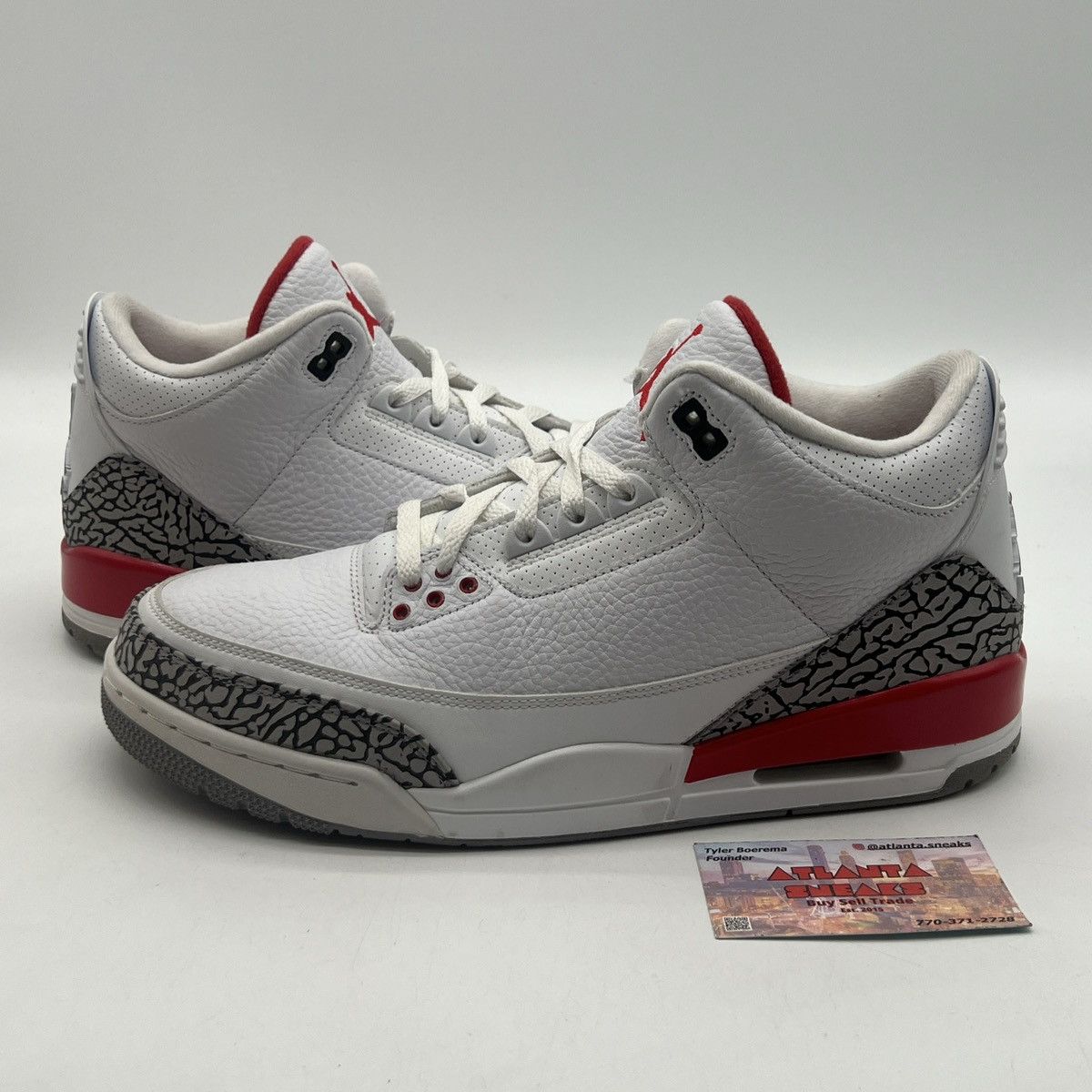 Jordan Brand Air Jordan 3 hall of fame Size US 12 / EU 45 - 1 Thumbnail