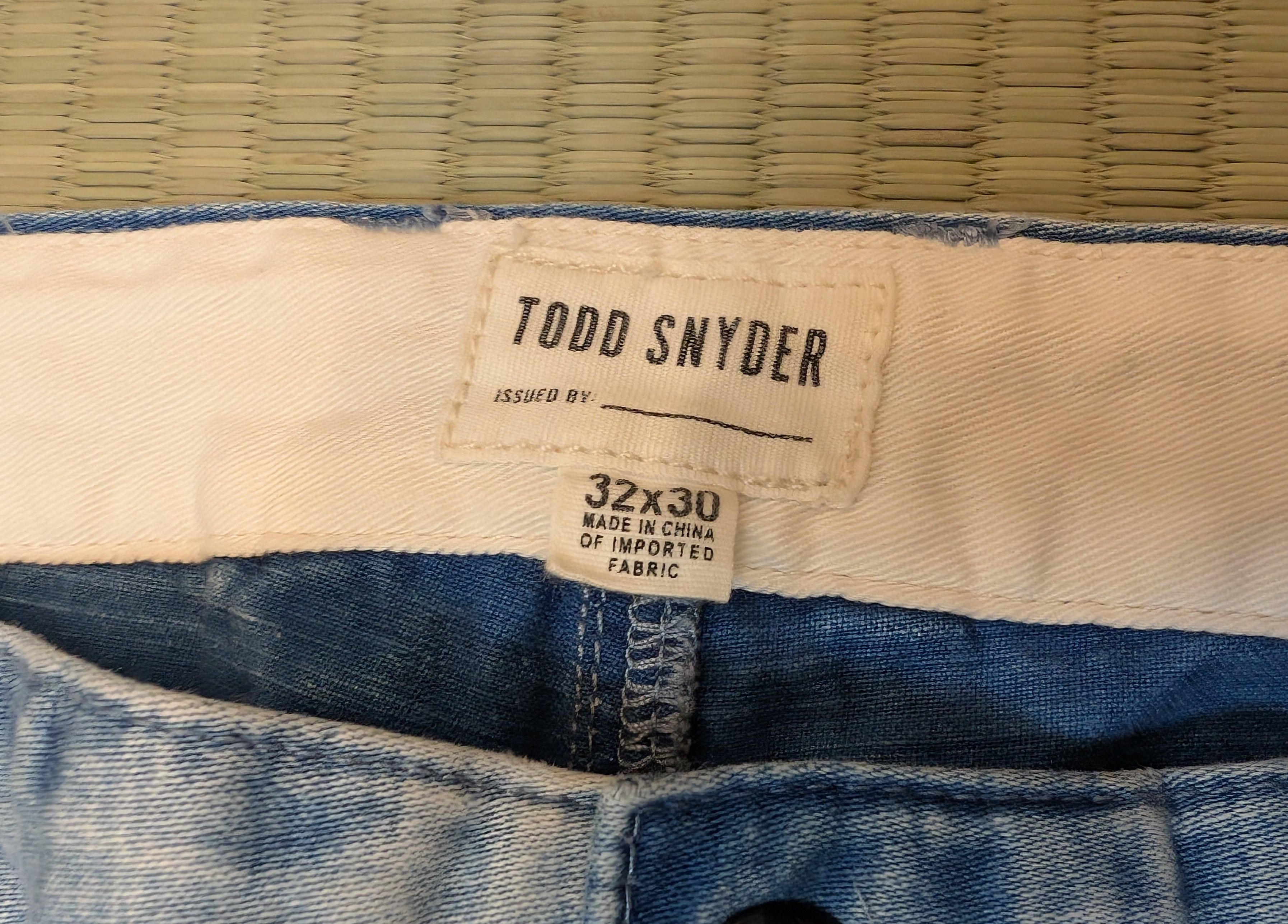 Todd Snyder Todd Snyder Light Wash Chore Carpenter Pants Size US 32 / EU 48 - 3 Thumbnail