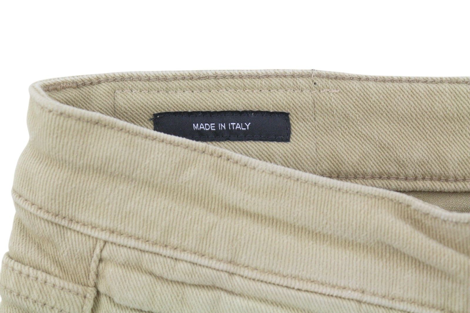 R13 BOY STRAIGHT 29 Khaki Stretch Faded Ankle Casual 86283 Size 29" - 7 Thumbnail