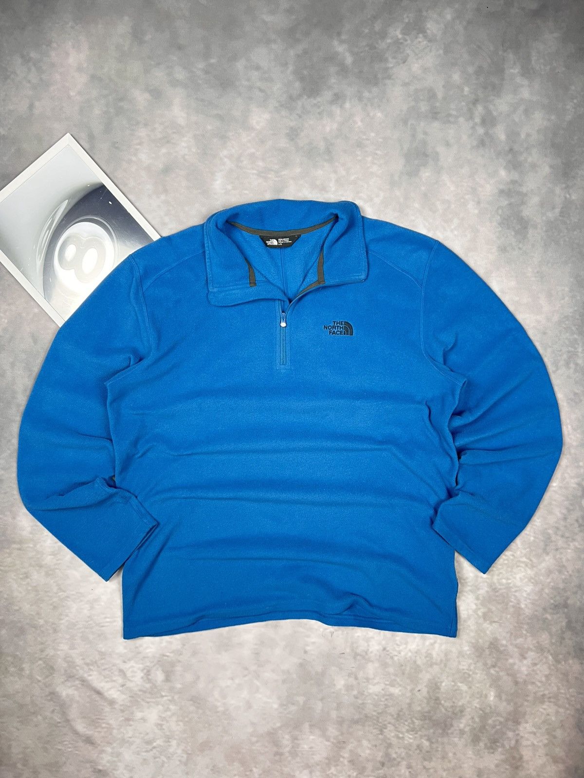 The North Face The North Face 1/4 Zip Fleece Pullover L Blue 100 Glacier Size US L / EU 52-54 / 3 - 2 Thumbnail