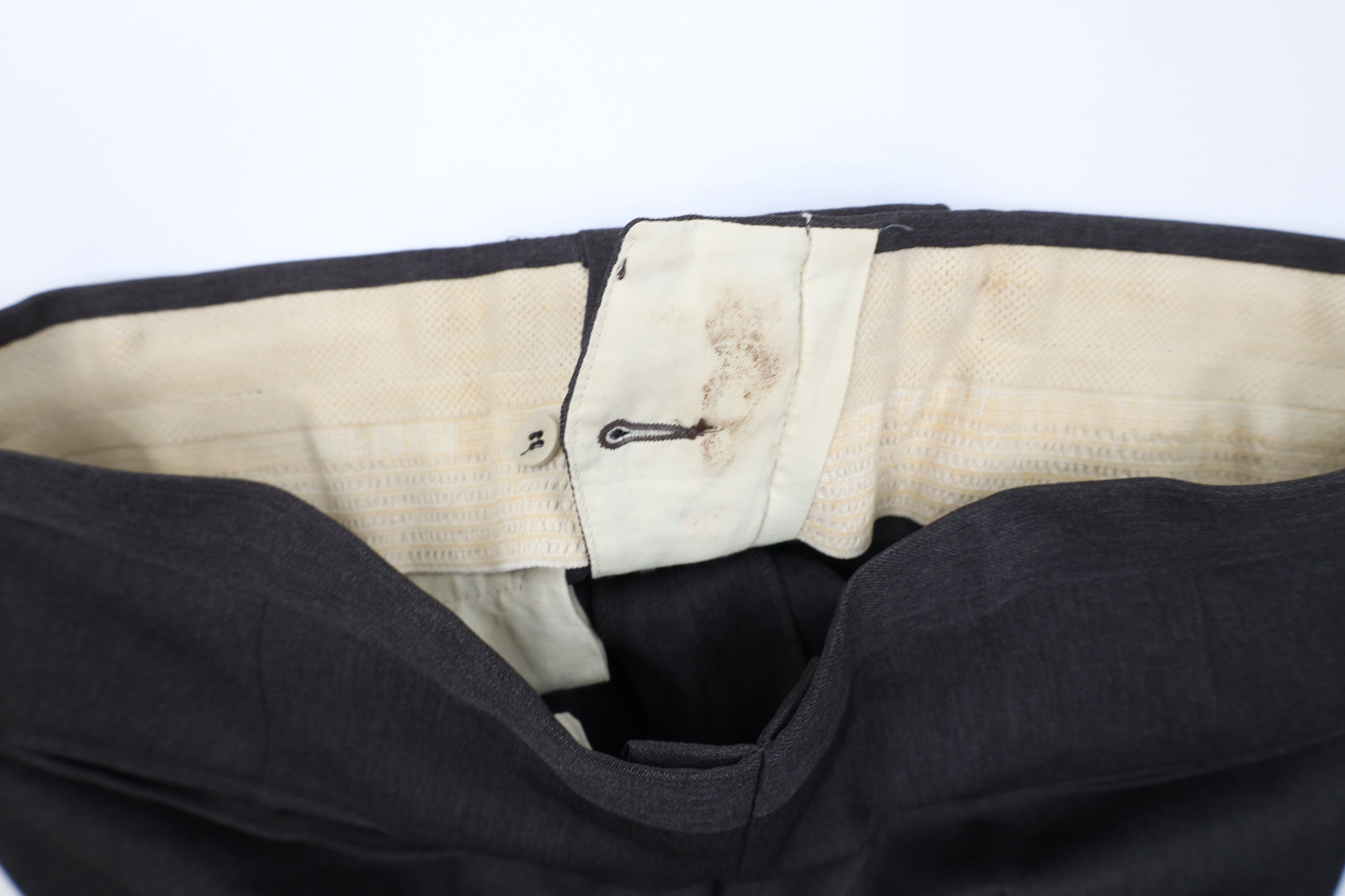 Vintage Vintage 70s Streetwear Wide Leg Chino Pants Dark Brown USA Size US 36 / EU 52 - 10 Thumbnail