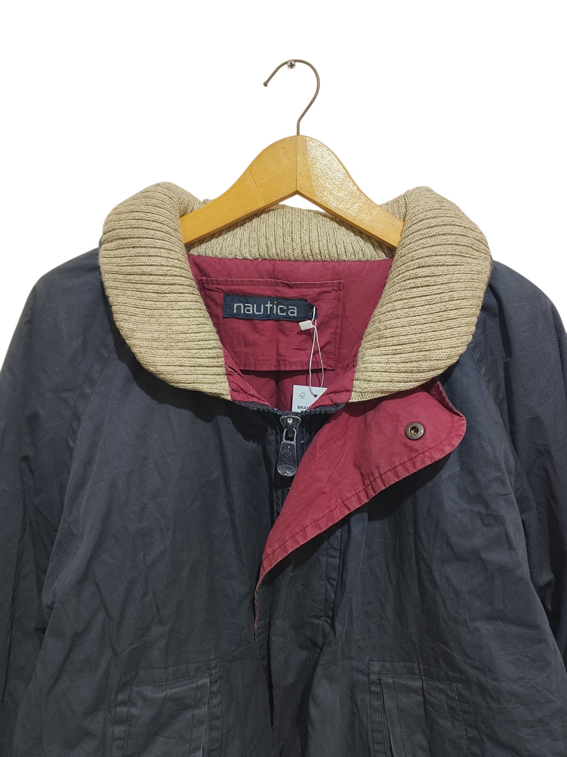 Nautica VINTAGE NAUTICA BOMBERS DOWN JACKET Size US L / EU 52-54 / 3 - 5 Thumbnail